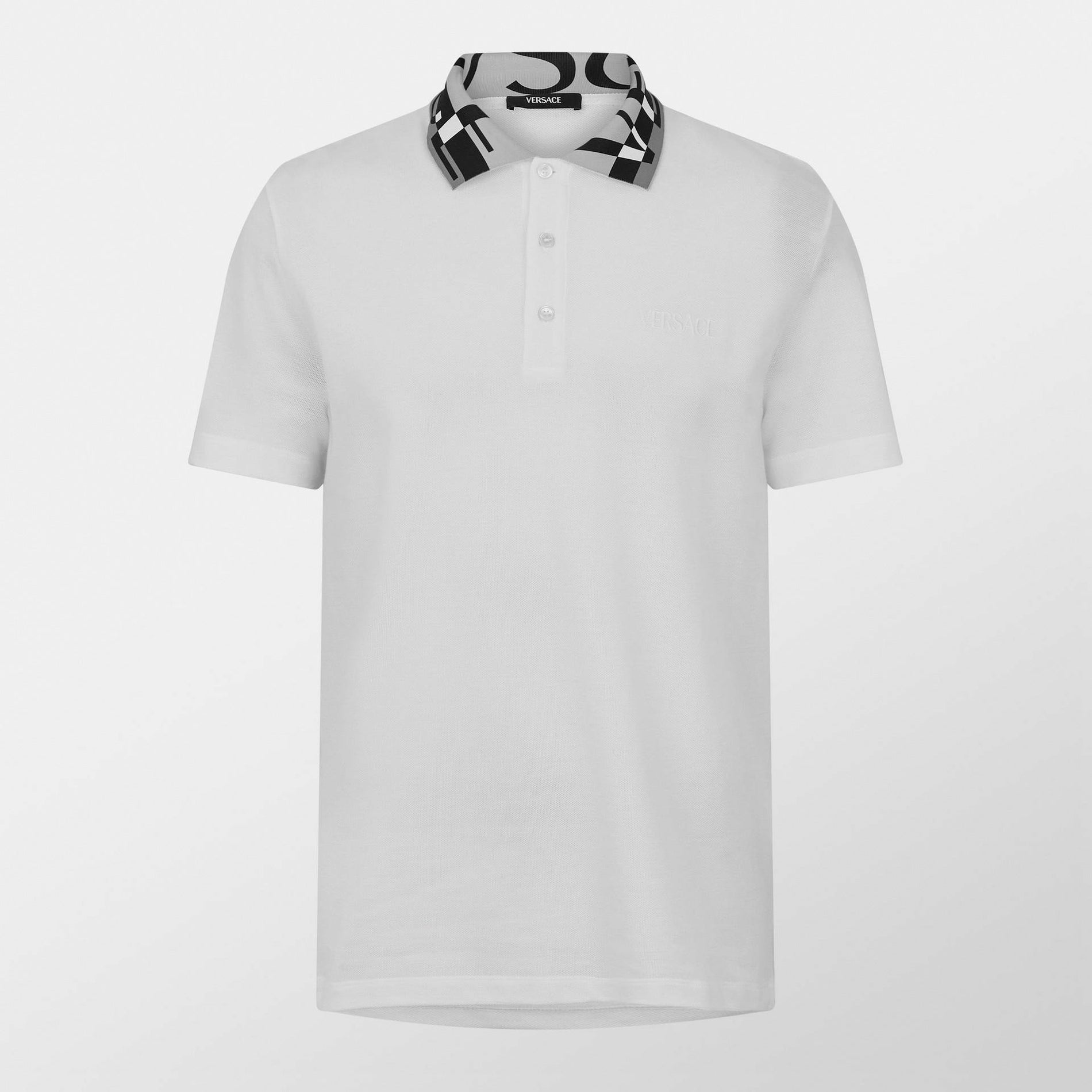 Versace Short Sleeve Polo Shirt