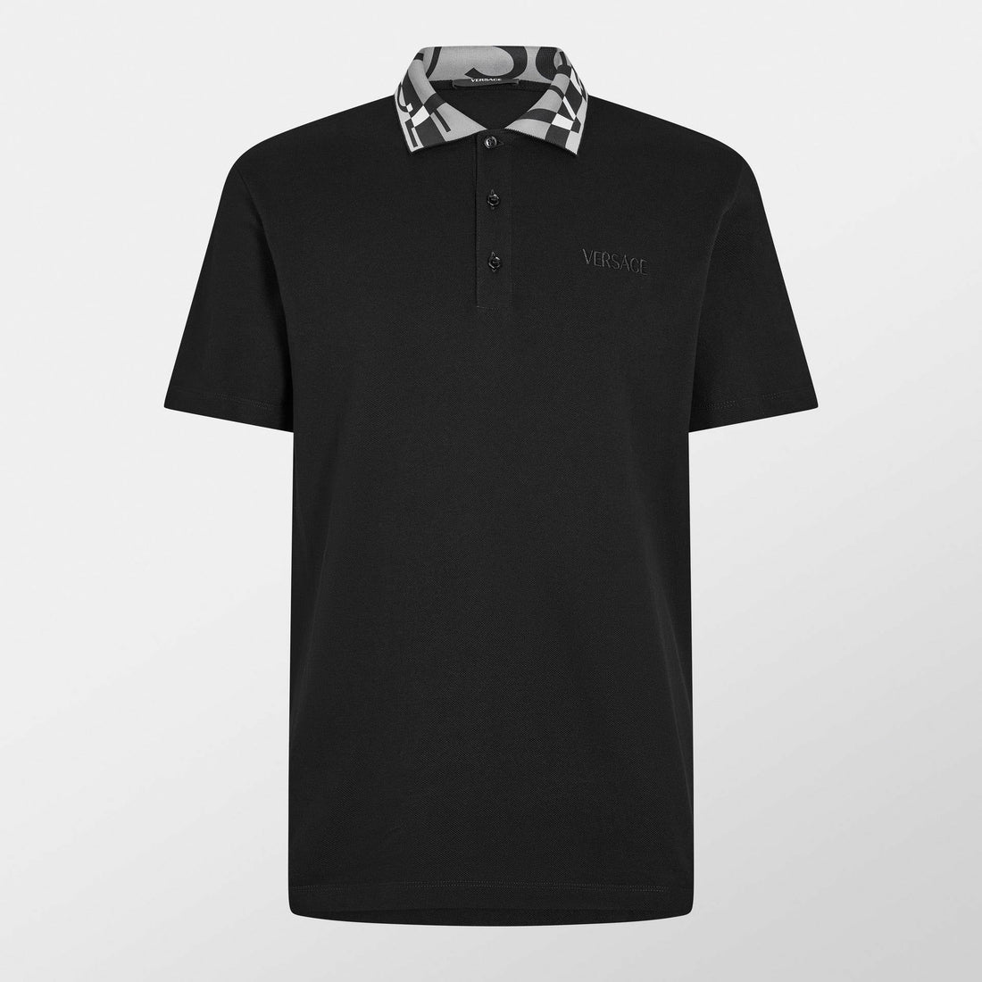 Short Sleeve Polo Shirt - Black