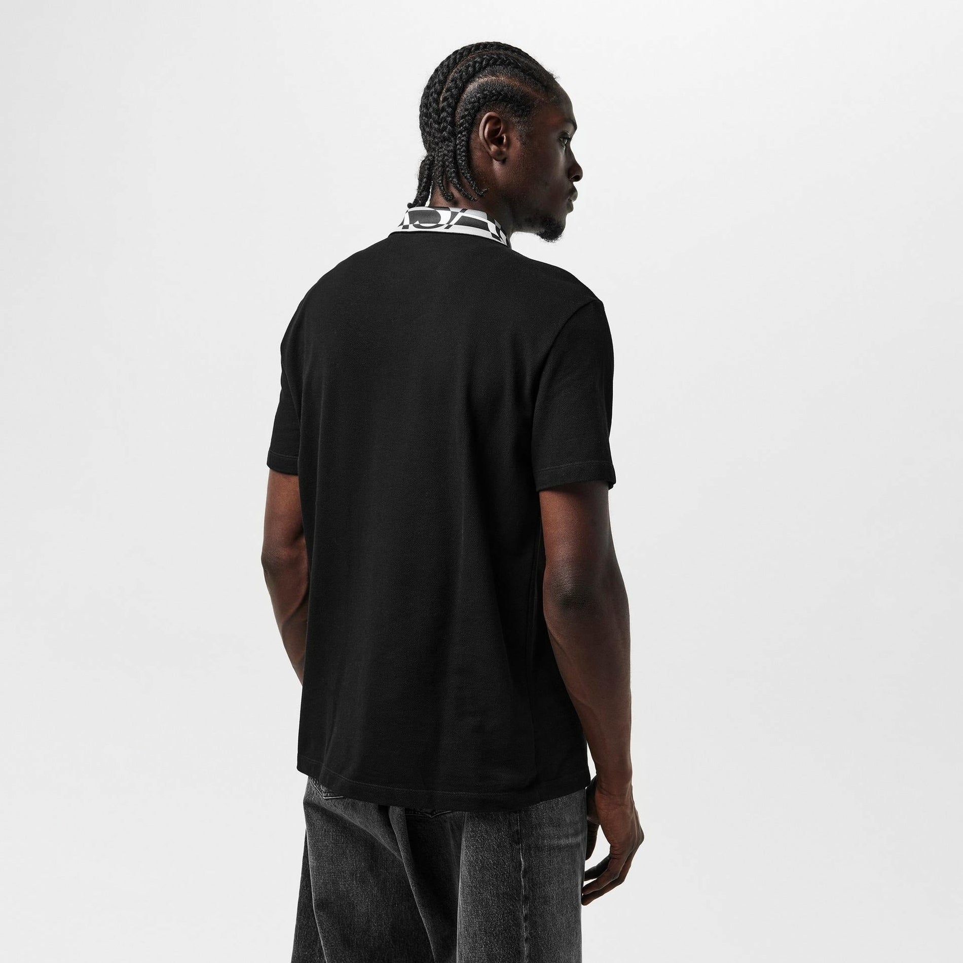 Versace Short Sleeve Polo Shirt - Black - image 5
