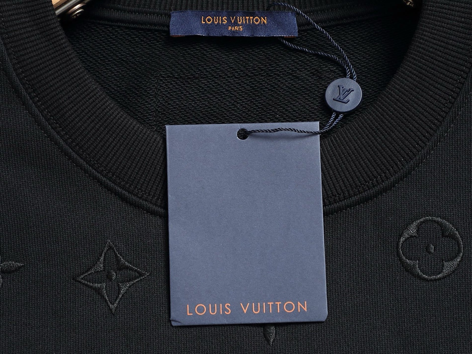 Louis Vuitton LV Black Monogram Sweatshirt - image 6
