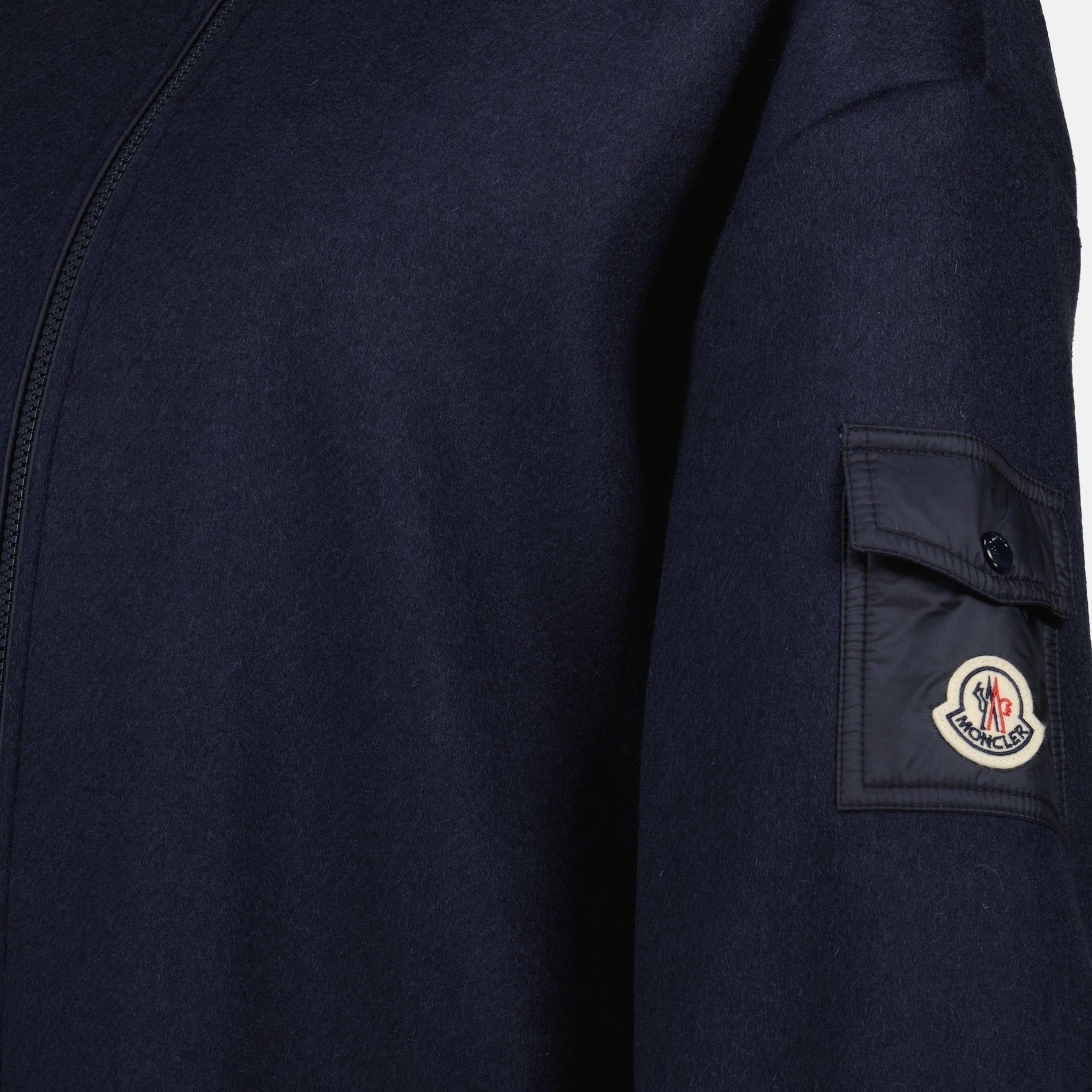 Moncler Wool Zip Cape - image 5