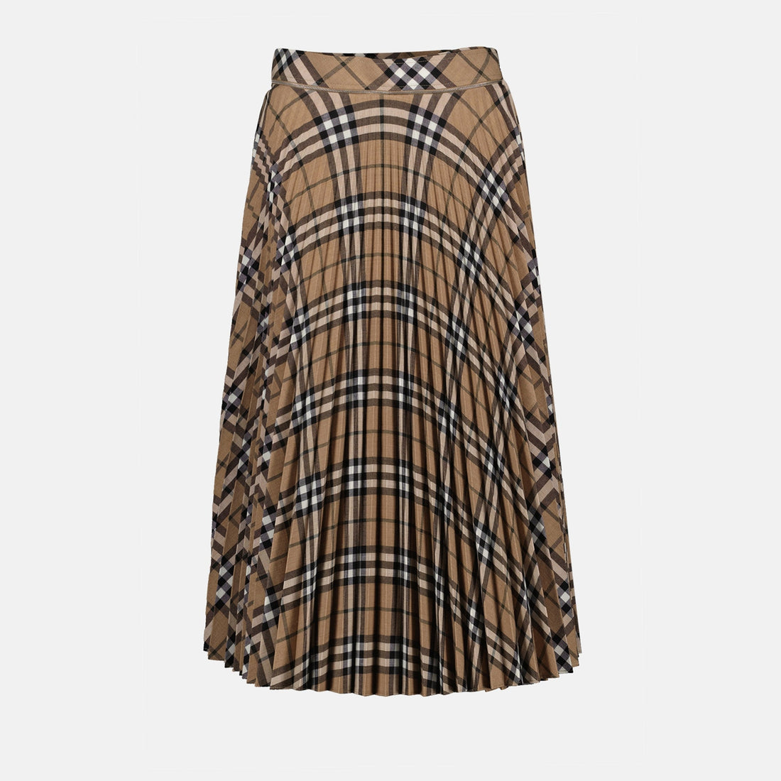 Checked Skirt