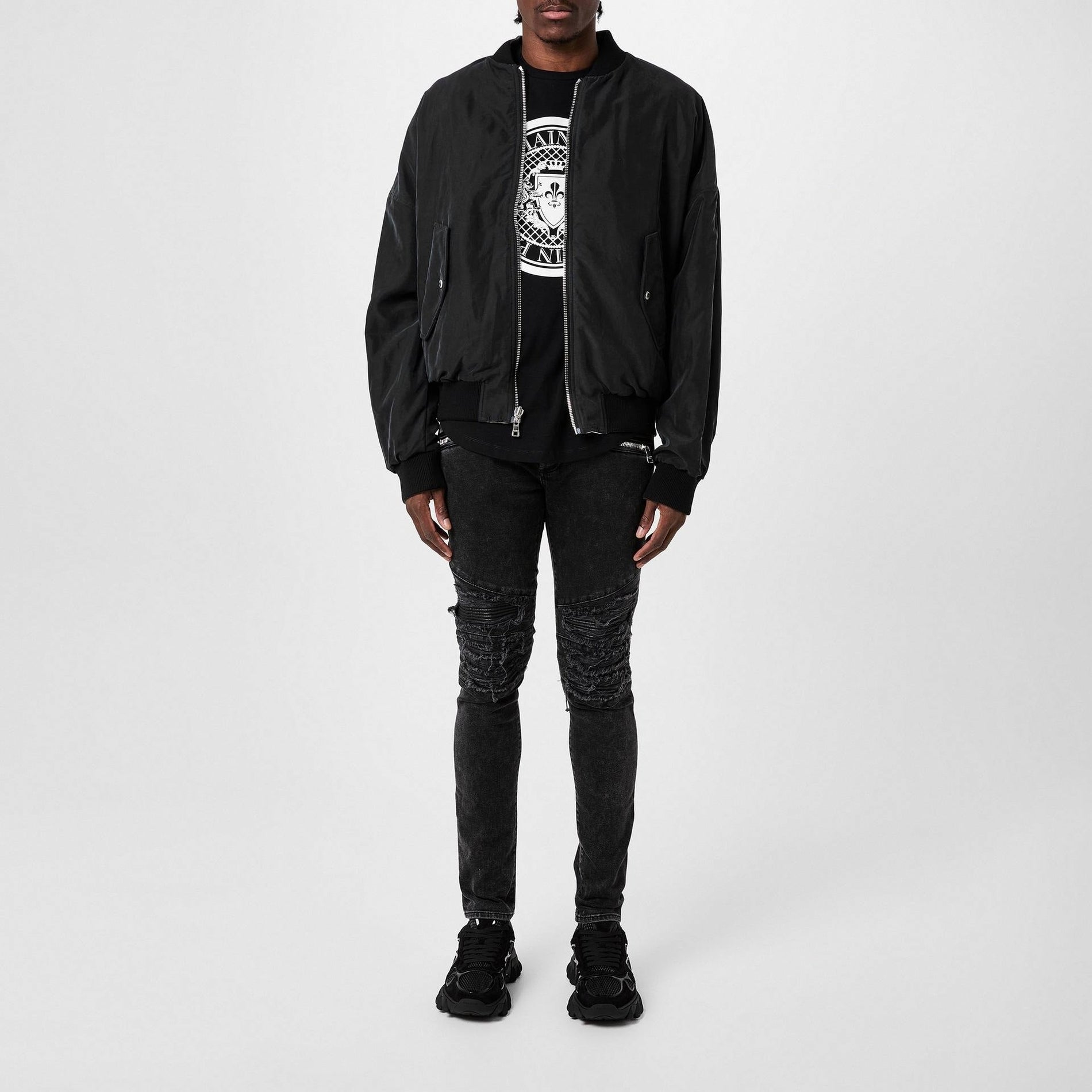 Balmain Coin Logo Cotton T-Shirt - image 8