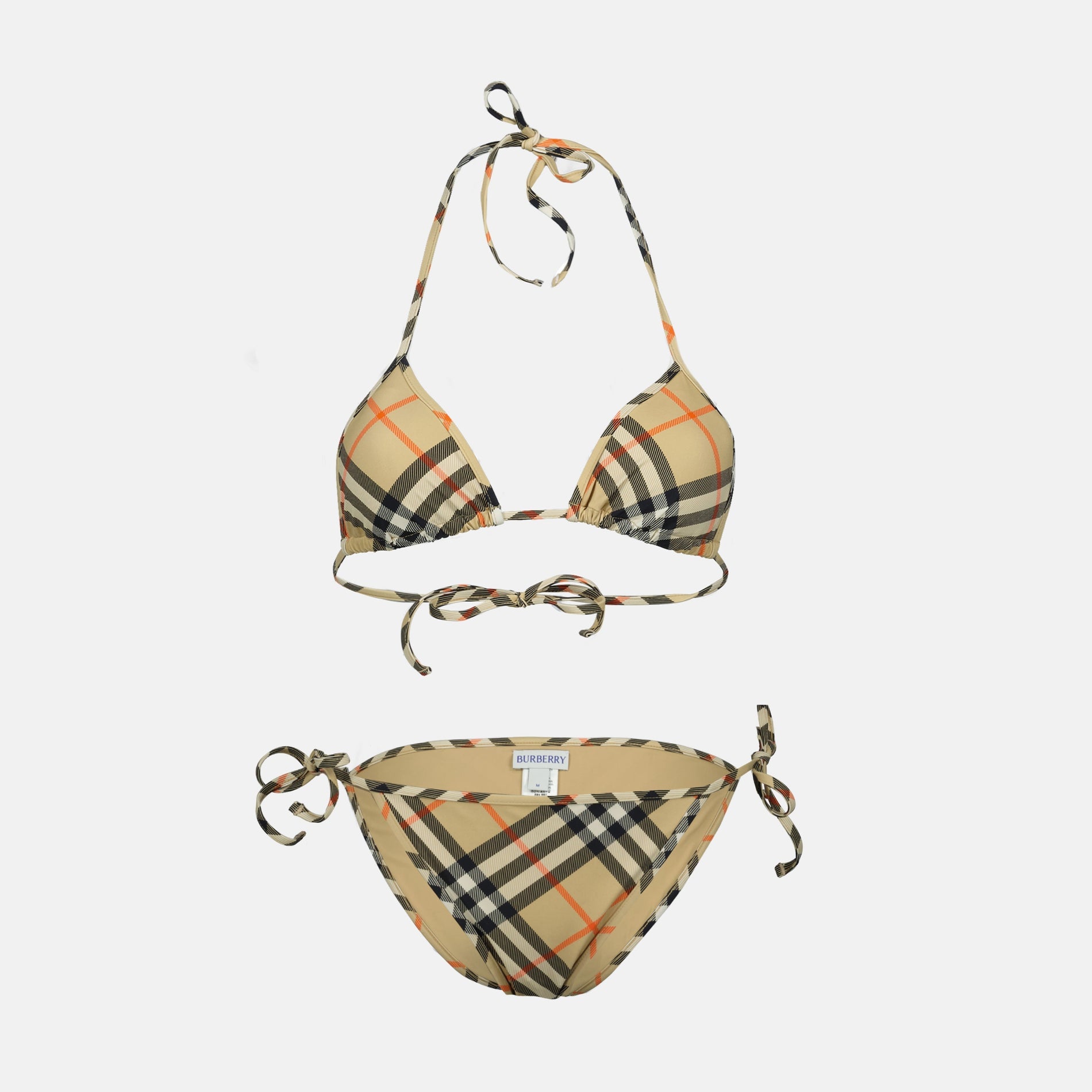 Burberry Checked Bikini Bottoms - image 4