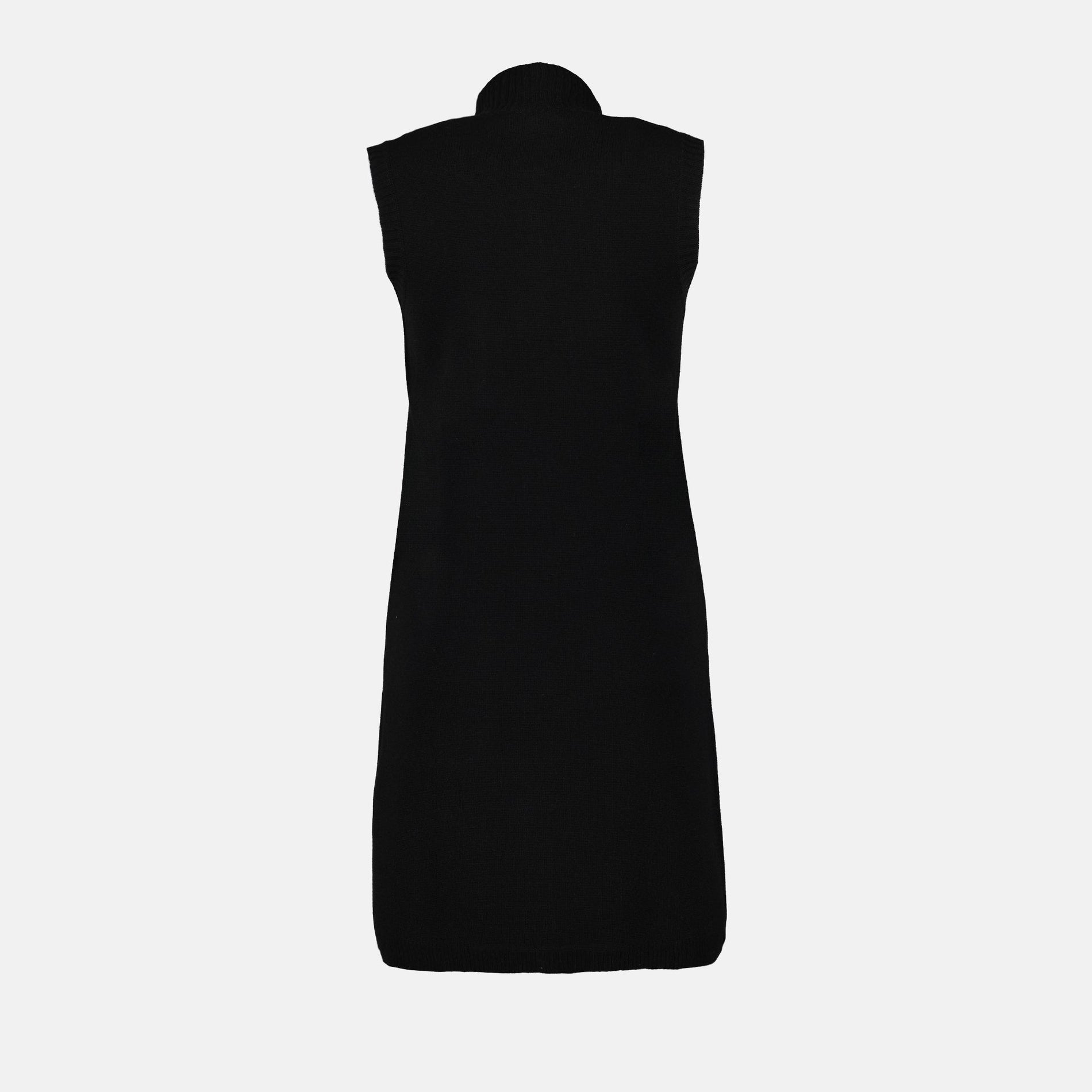 Versace Medusa Button Knit Sleeveless Dress - image 4