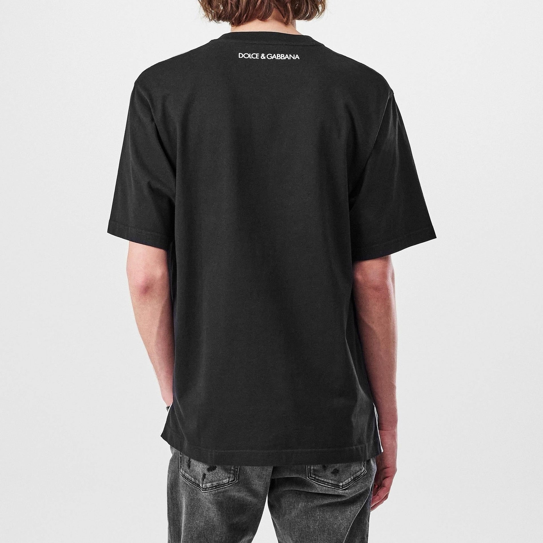 Dolce & Gabbana DG Box Logo Cotton T-Shirt - image 4
