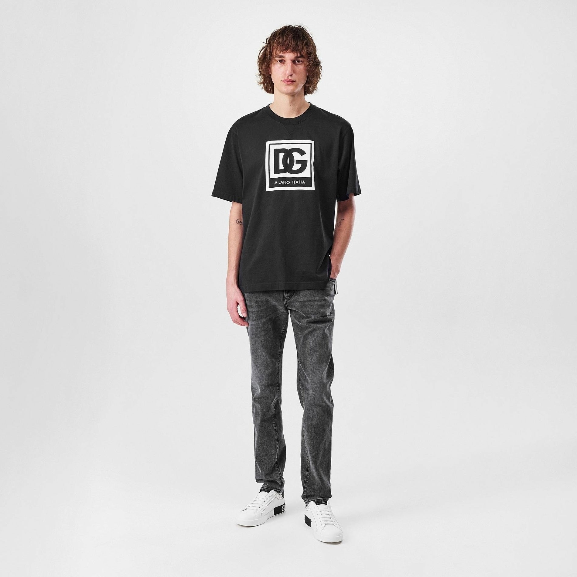 Dolce & Gabbana DG Box Logo Cotton T-Shirt - image 5