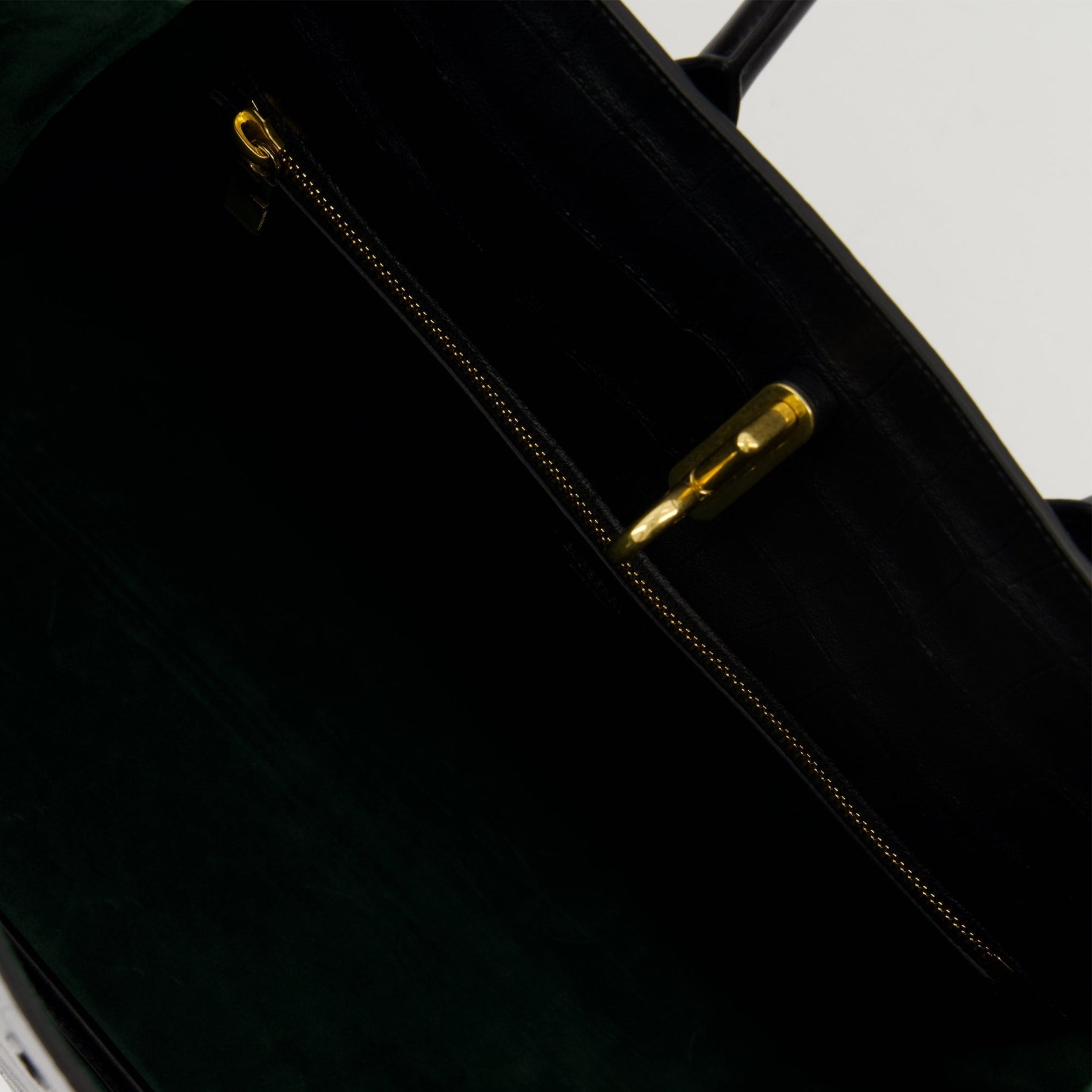Burberry Croc-Embossed Leather Tote Bag - image 5