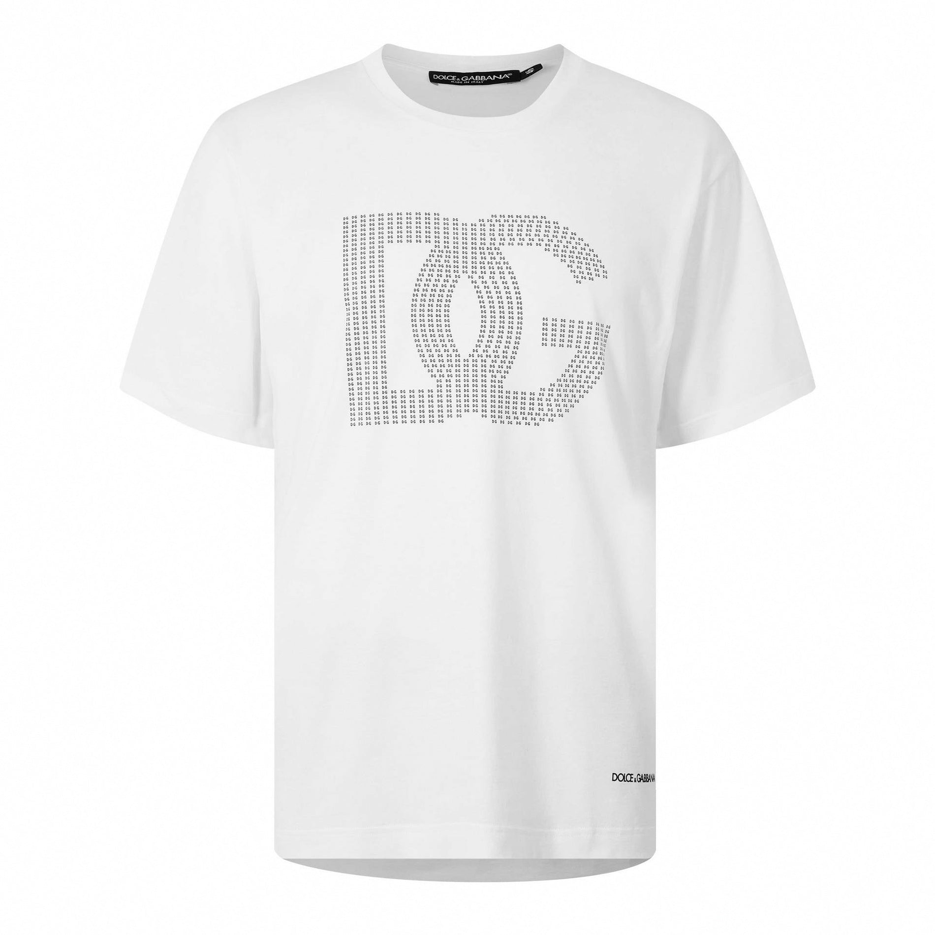 Dolce & Gabbana DG Logo Cotton T-Shirt – White