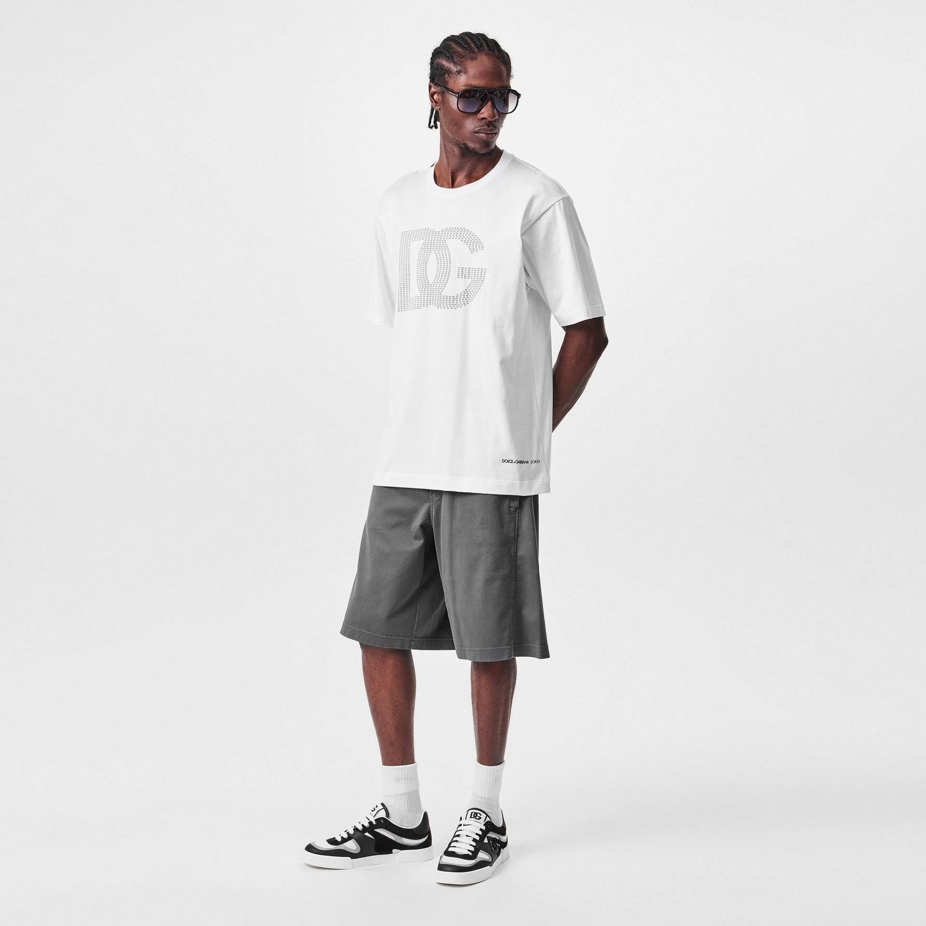 Dolce & Gabbana DG Logo Cotton T-Shirt – White - image 6