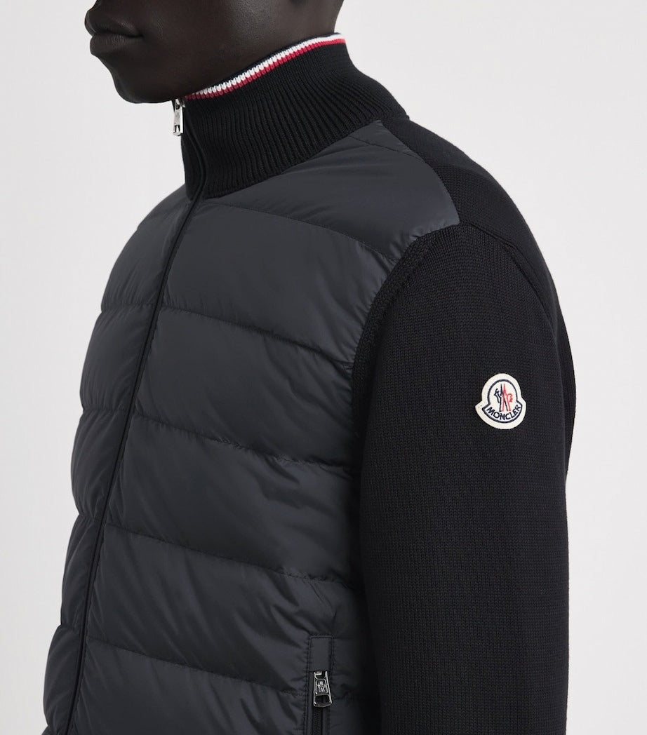 Moncler Cotton Down-Front Cardigan - image 3