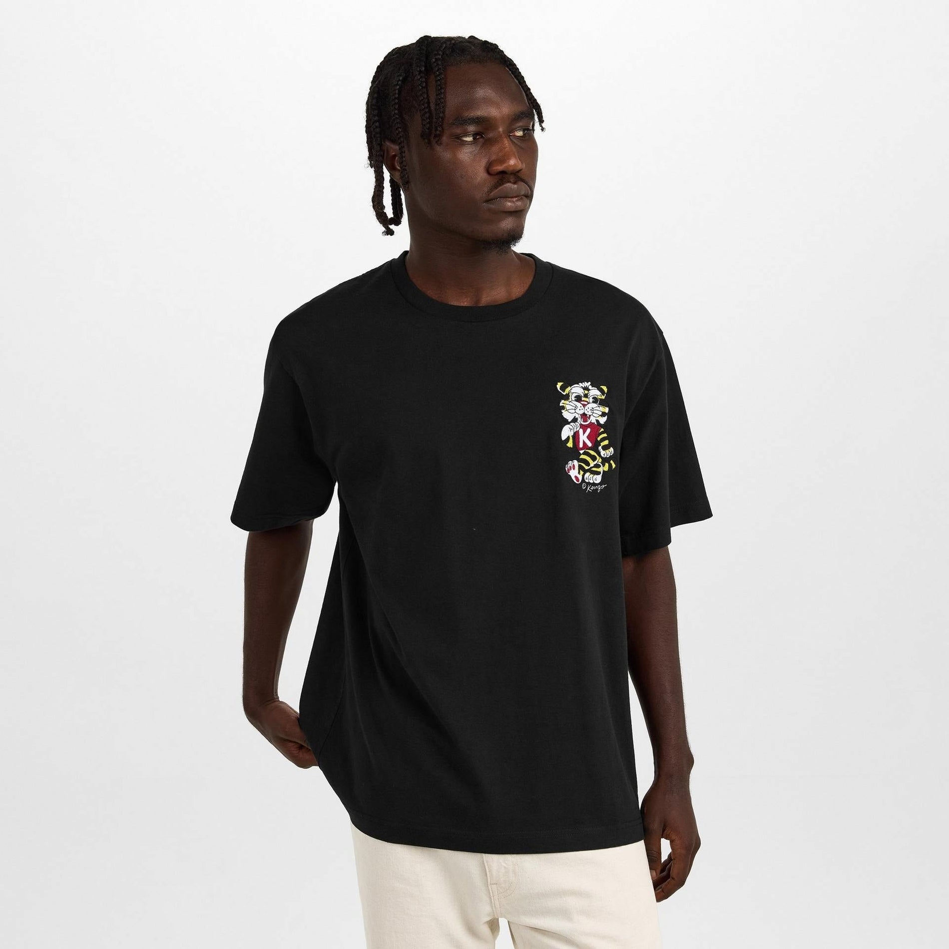 Kenzo Tiger Heart Cotton T-Shirt - image 3