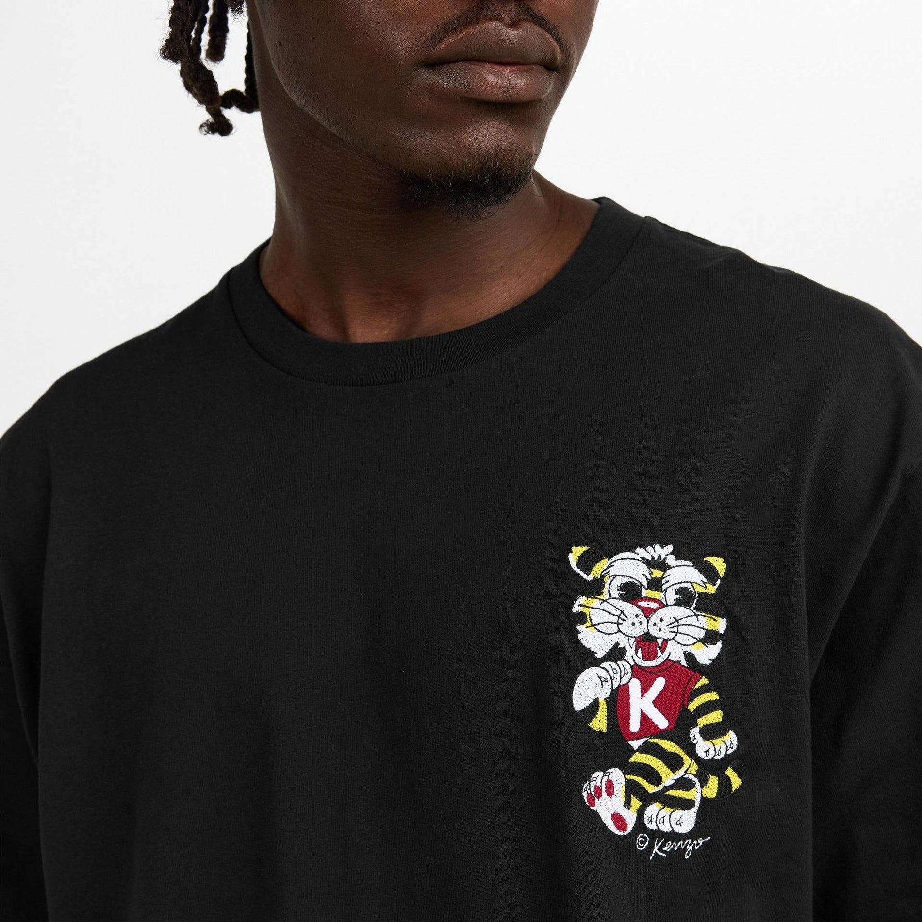 Kenzo Tiger Heart Cotton T-Shirt - image 5