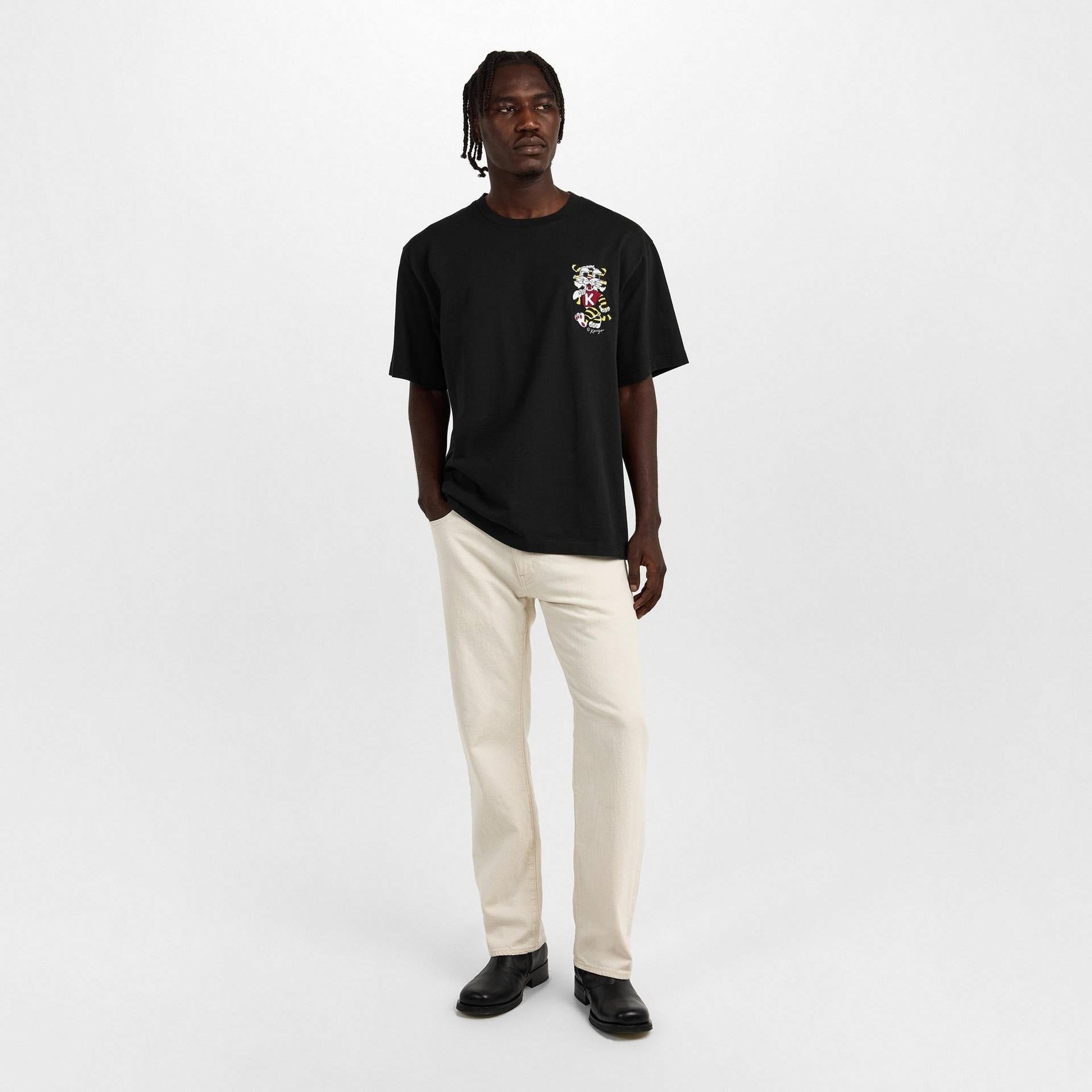 Kenzo Tiger Heart Cotton T-Shirt - image 6