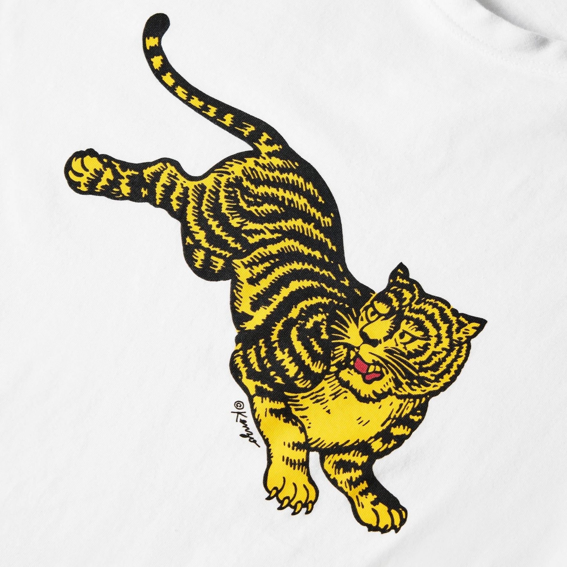 Kenzo Jumping Tiger Cotton T-Shirt - image 3