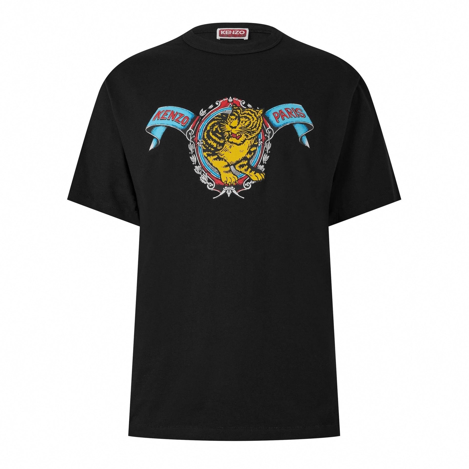 Kenzo Tiger Crest Cotton T-Shirt