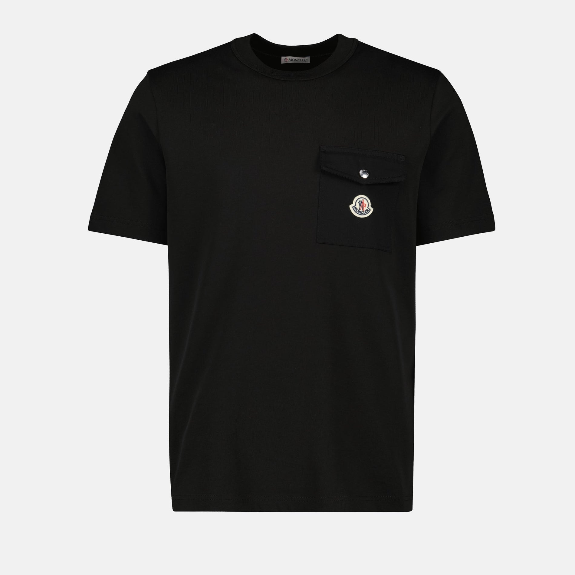Moncler Black Logo Pocket T-Shirt