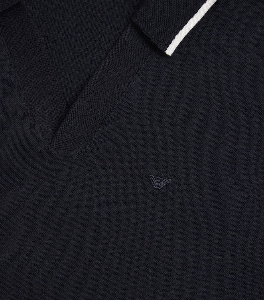 Emporio Armani Cotton Polo Shirt - image 2