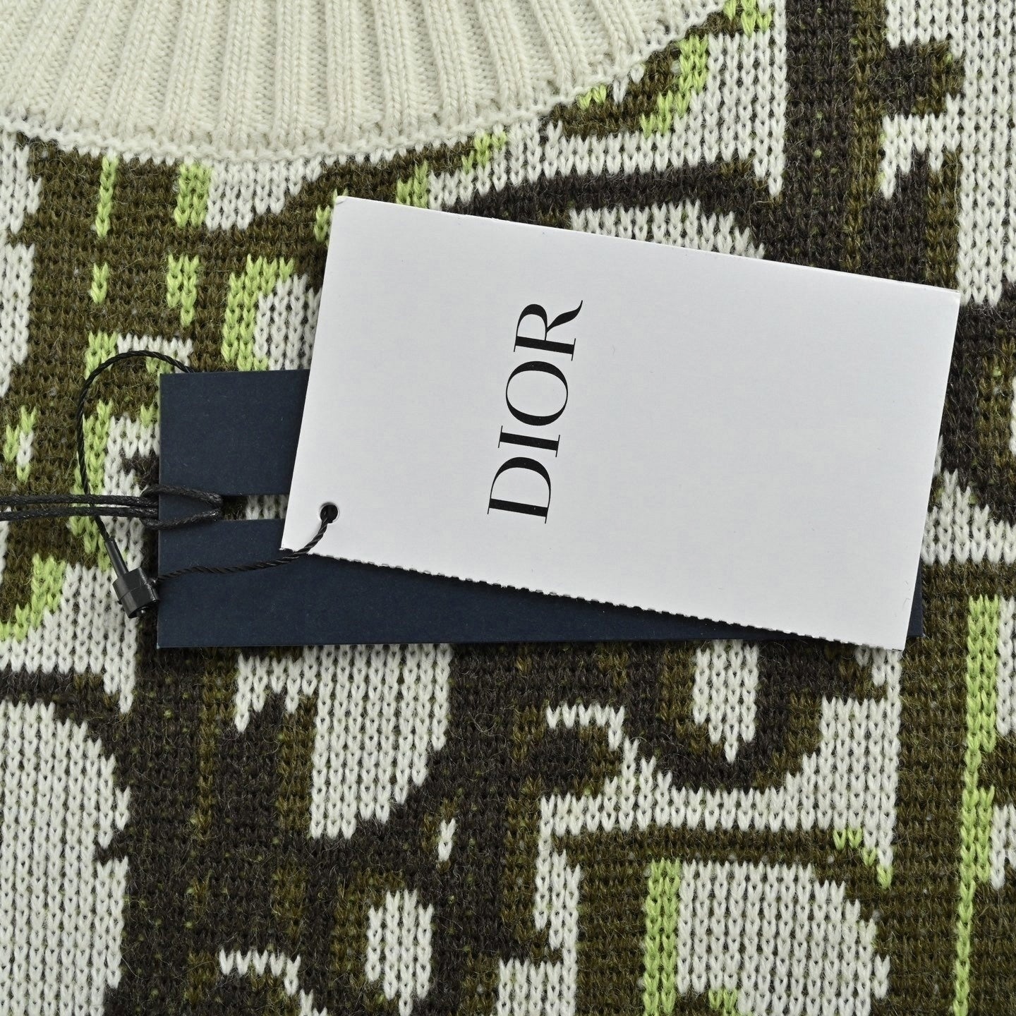 Dior Oblique Jacquard Wool Blend Crewneck - image 5