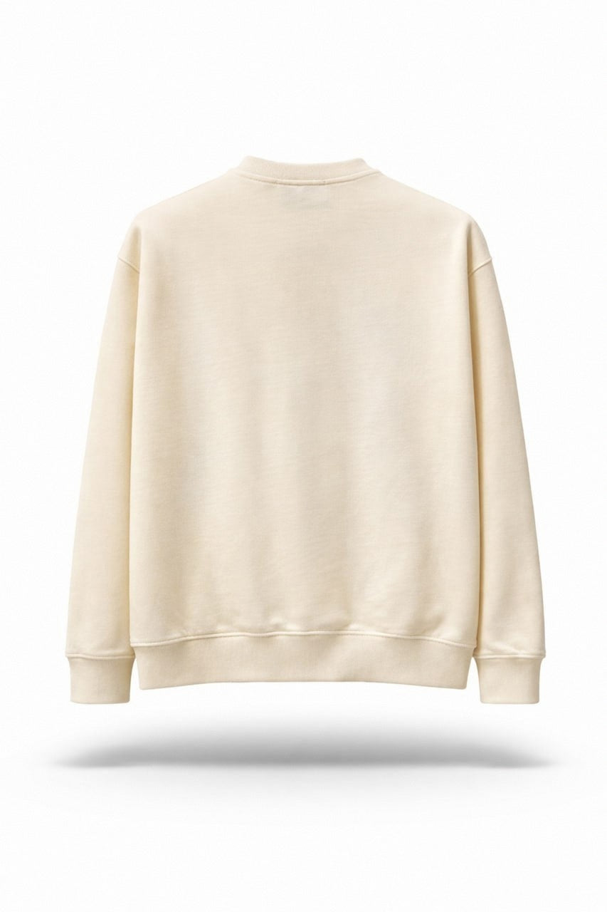 Gucci GG Web Stripe Logo Crewneck Sweatshirt – Cream - image 2