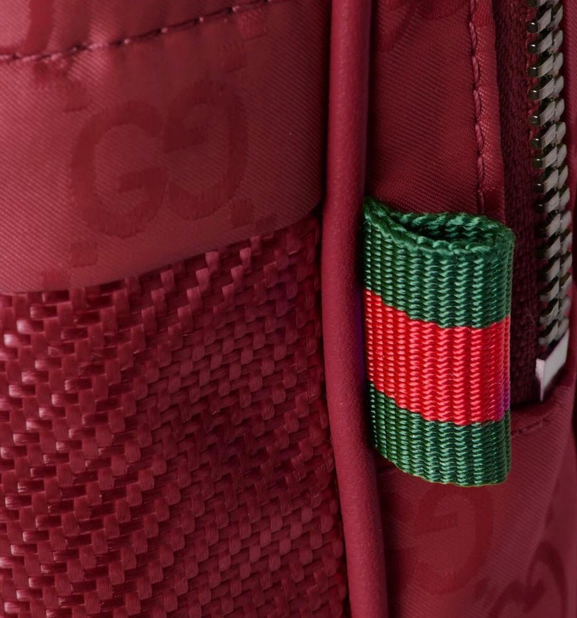 Gucci Mini Red Crossbody Utility Bag - image 6