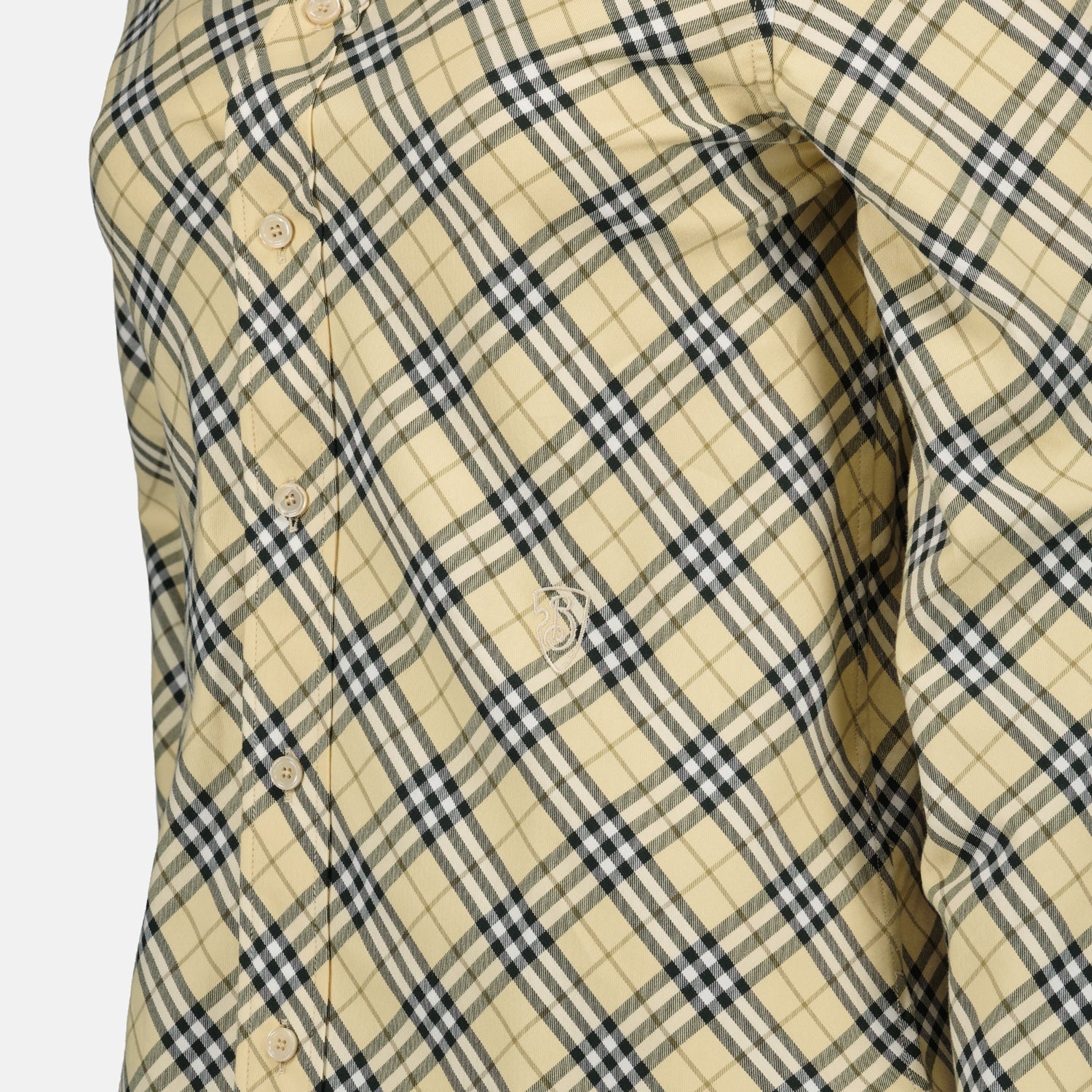 Burberry Vintage Check Cropped Shirt - image 5