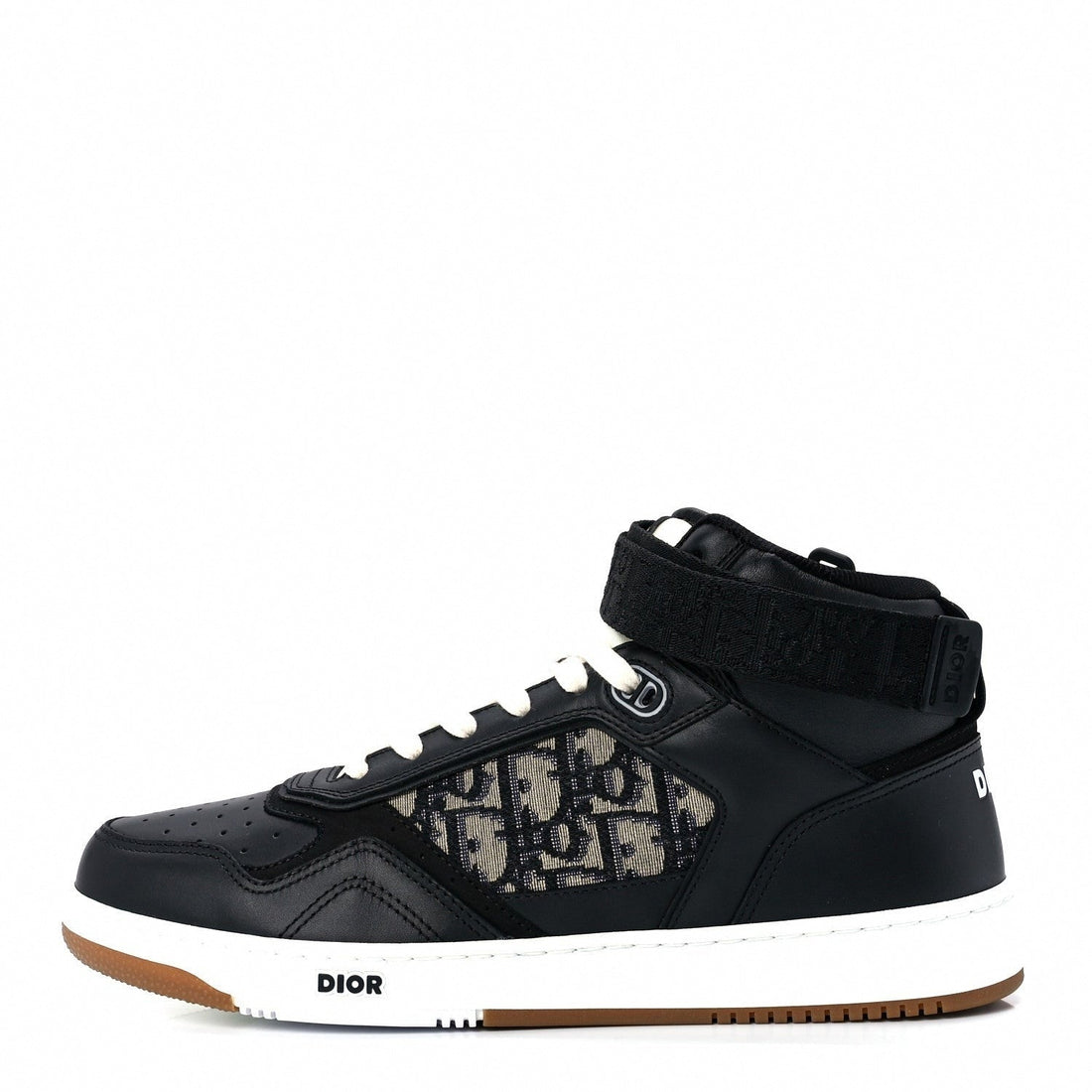 B27 Mid-Top Sneaker — Black Oblique