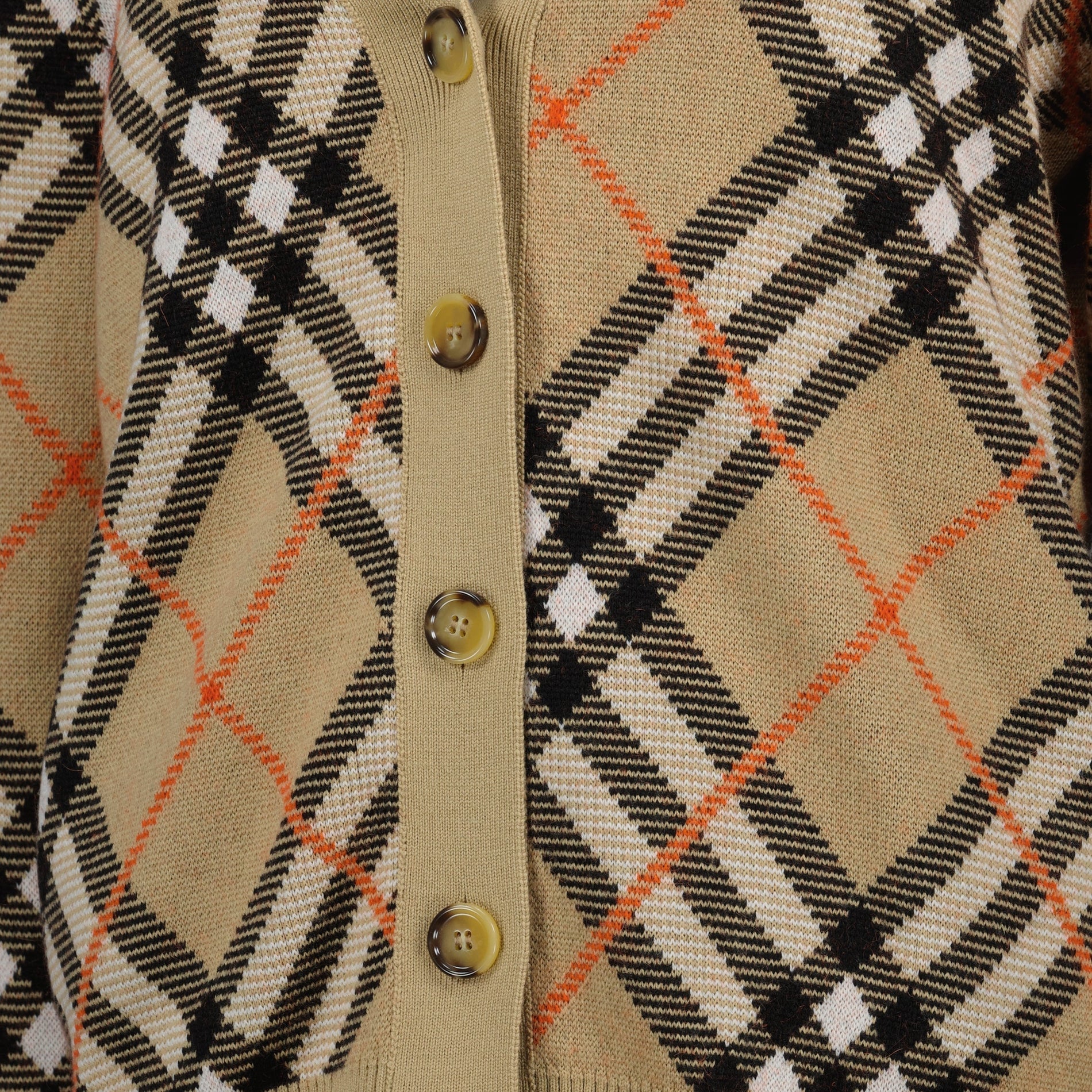 Burberry Checked Cardigan - image 3