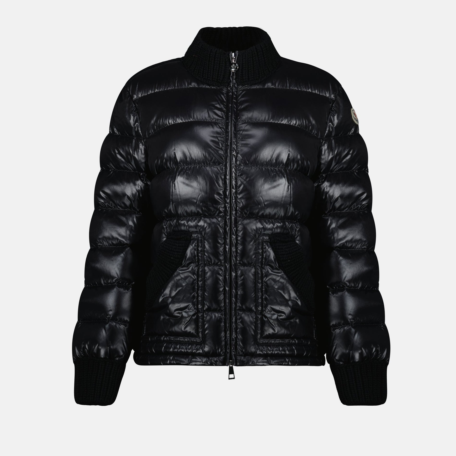 Moncler Glossy Quilted Puffer Jacket