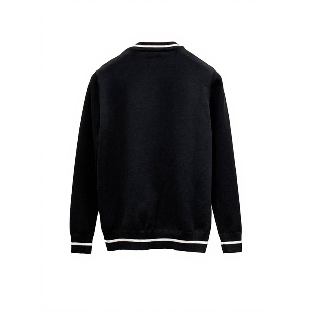 Prada Black Triangle Logo Sweatshirt - image 2