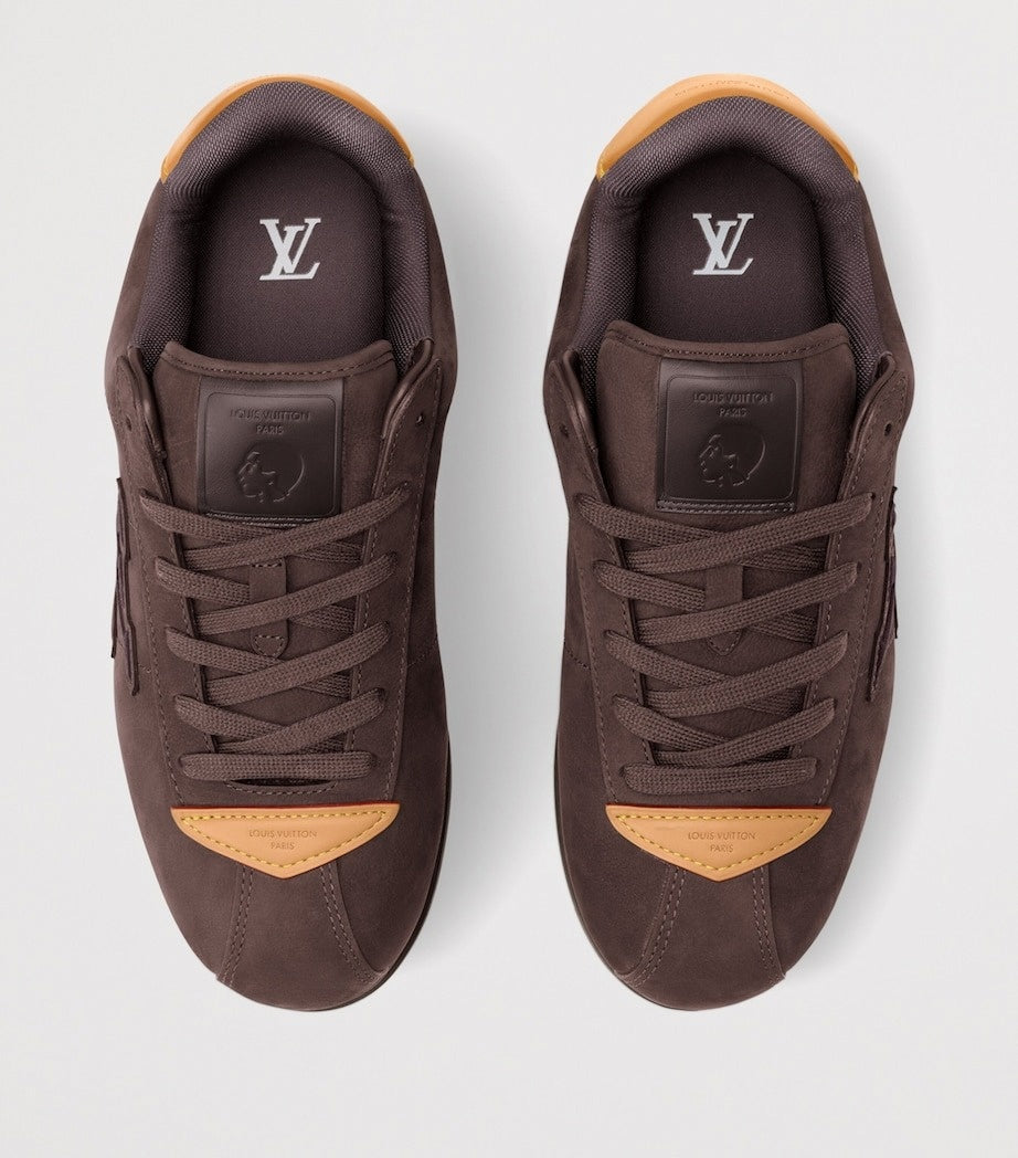 Louis Vuitton Suede Buttersoft Trainers - image 4