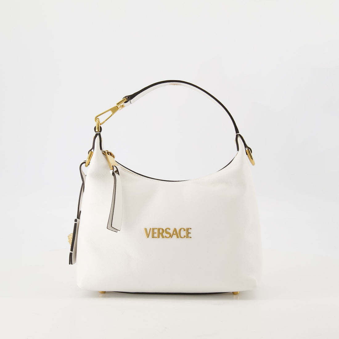 Logo Hobo Bag – White