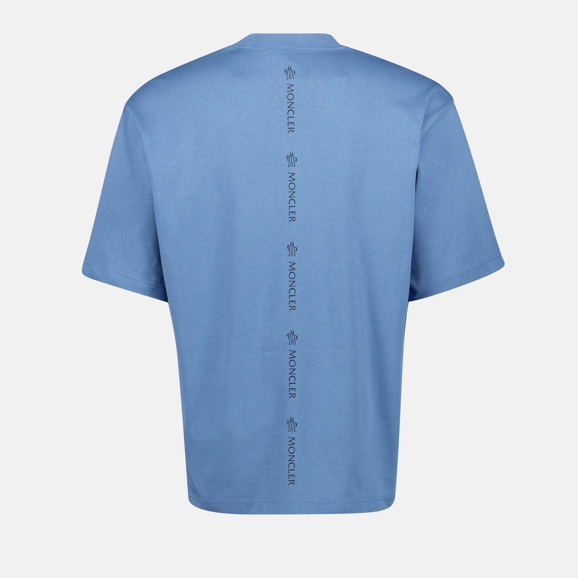 Moncler Logo T-Shirt Blue - image 4