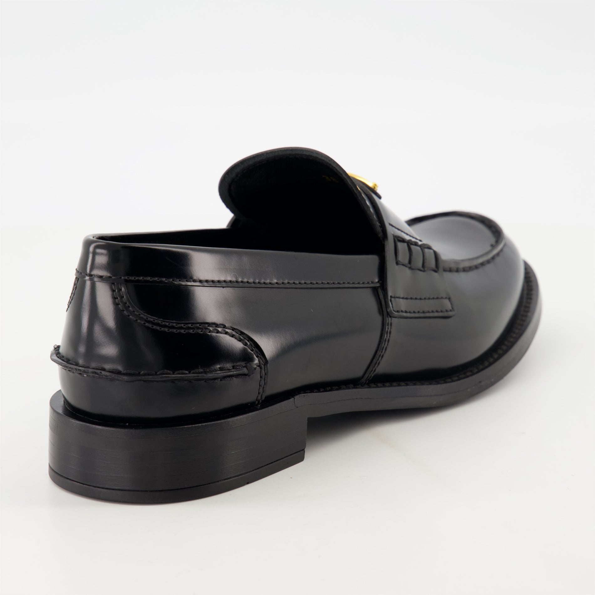 Prada Leather Penny Loafers - image 4