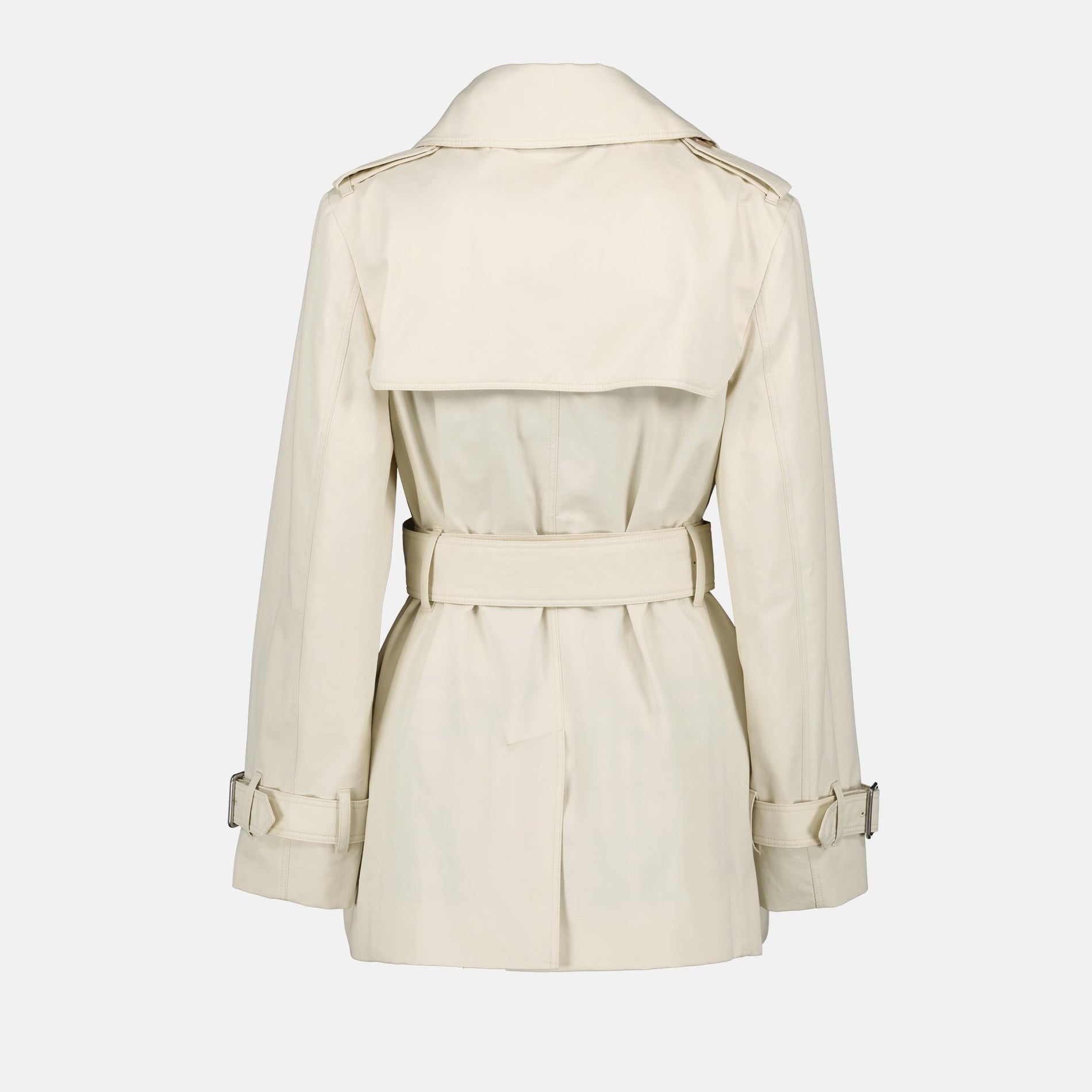 Burberry Gabardine Trench Coat - image 4