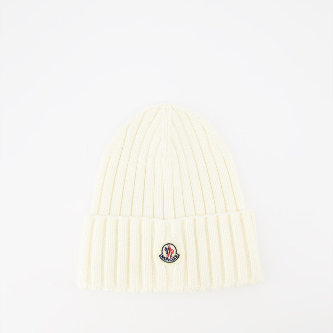 Ribbed Knit Beanie with Logo