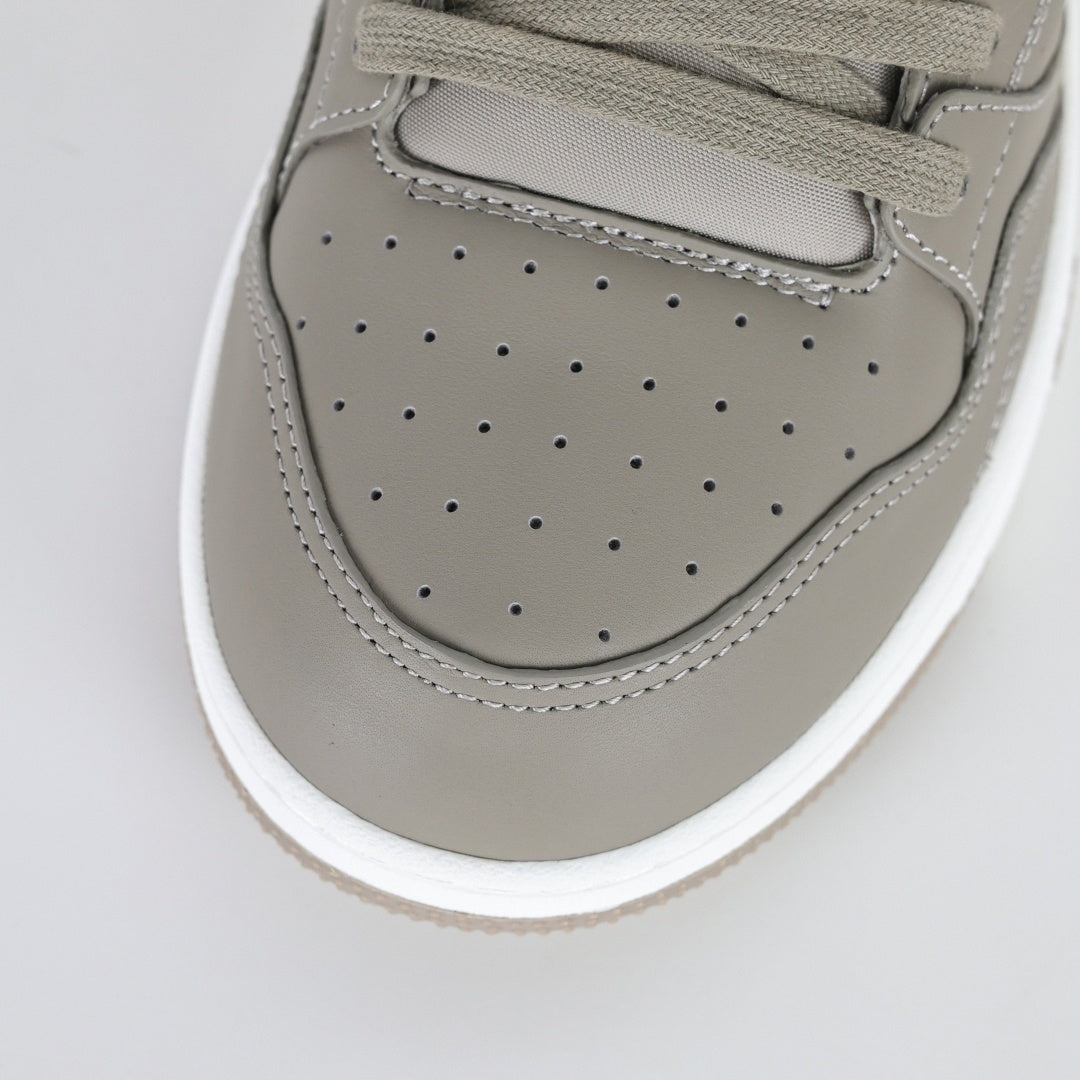 Dior B57 Low-Top Sneakers in Taupe with Yellow CD Signature - image 5