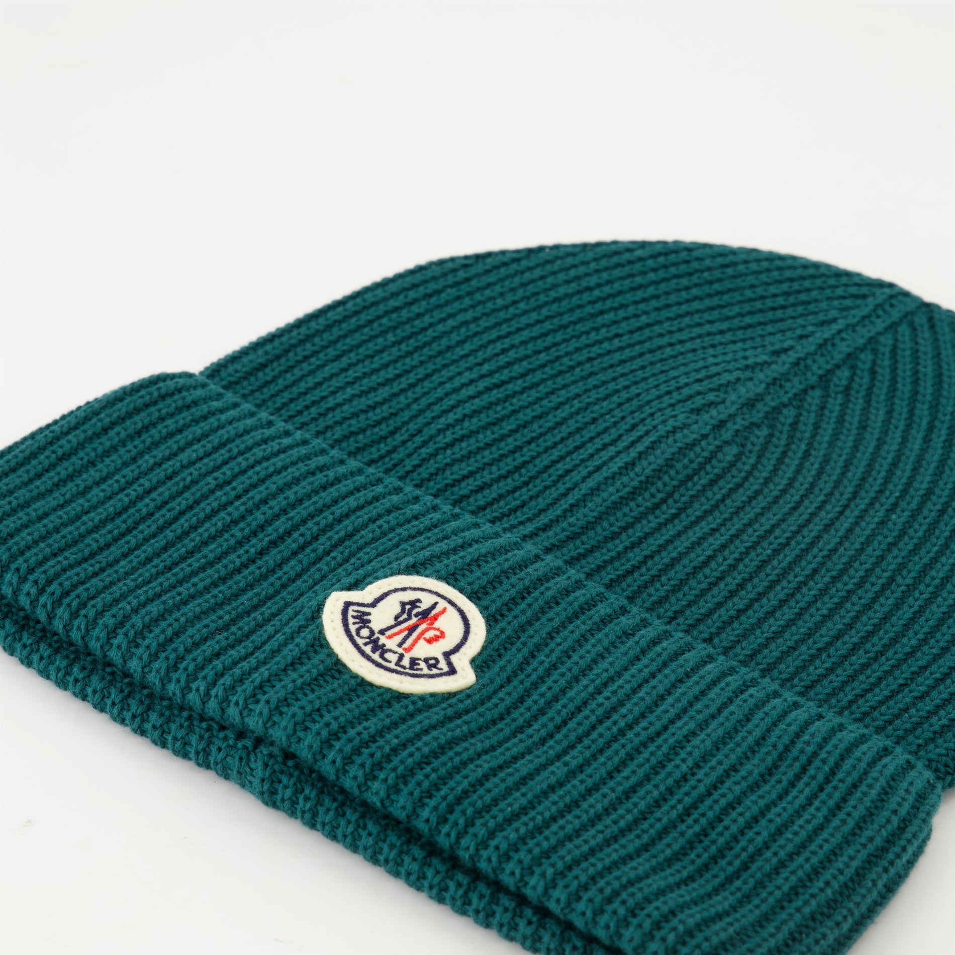 Moncler Green Knit Beanie - image 3