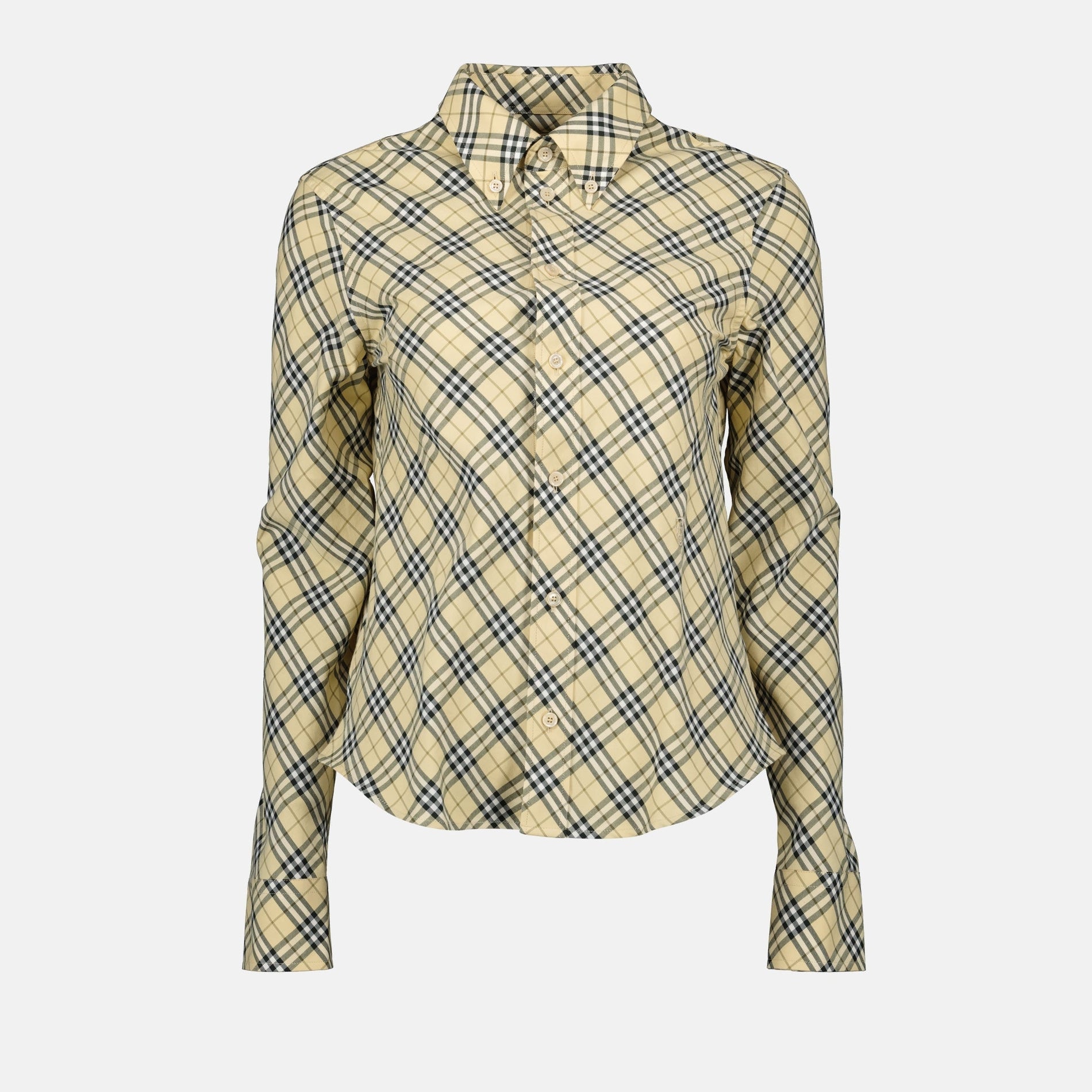 Burberry Vintage Check Cropped Shirt
