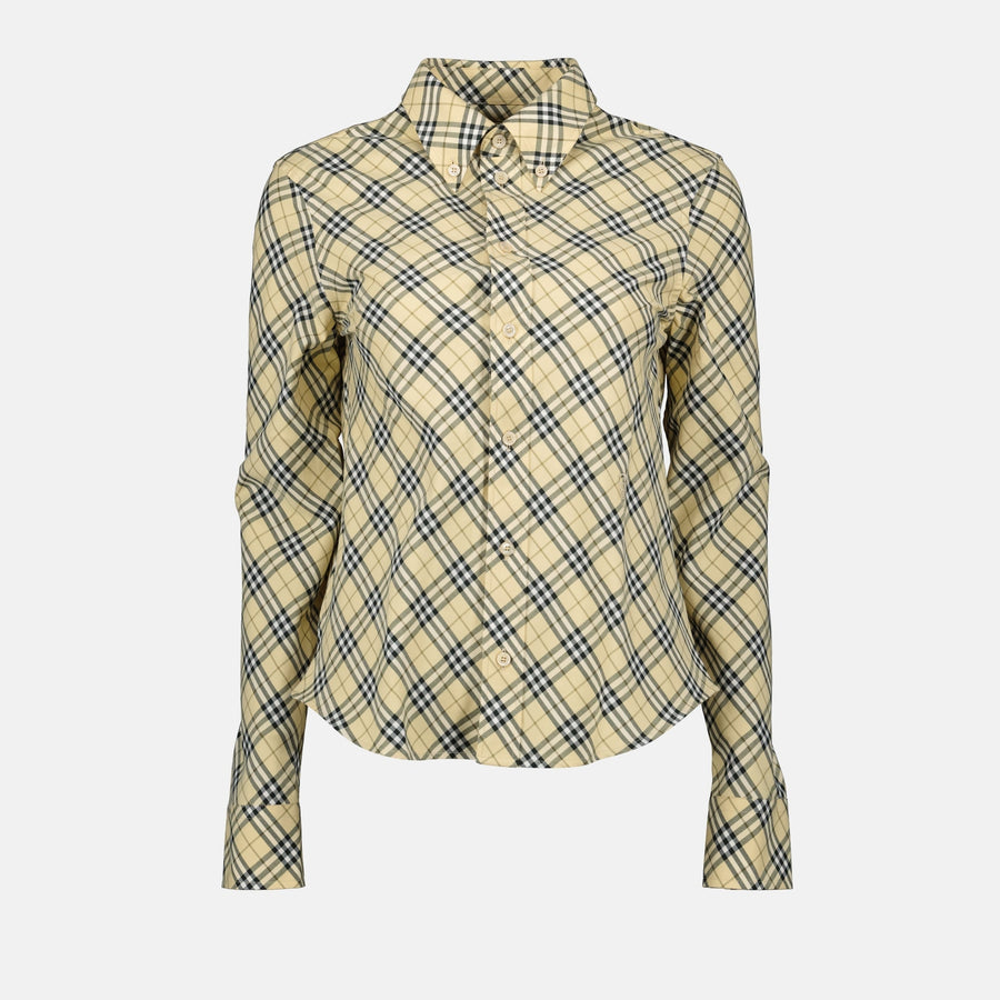 Burberry Vintage Check Cropped Shirt