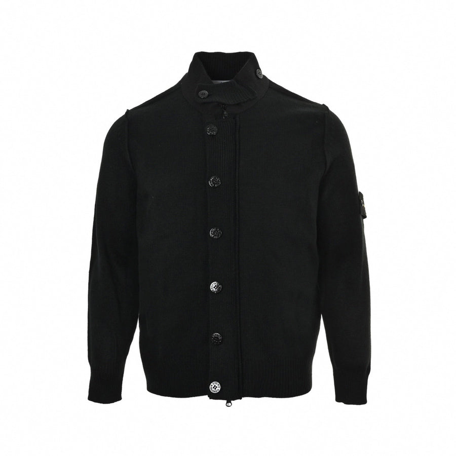 Stone Island Stone Island Button-Down Knit Cardigan
