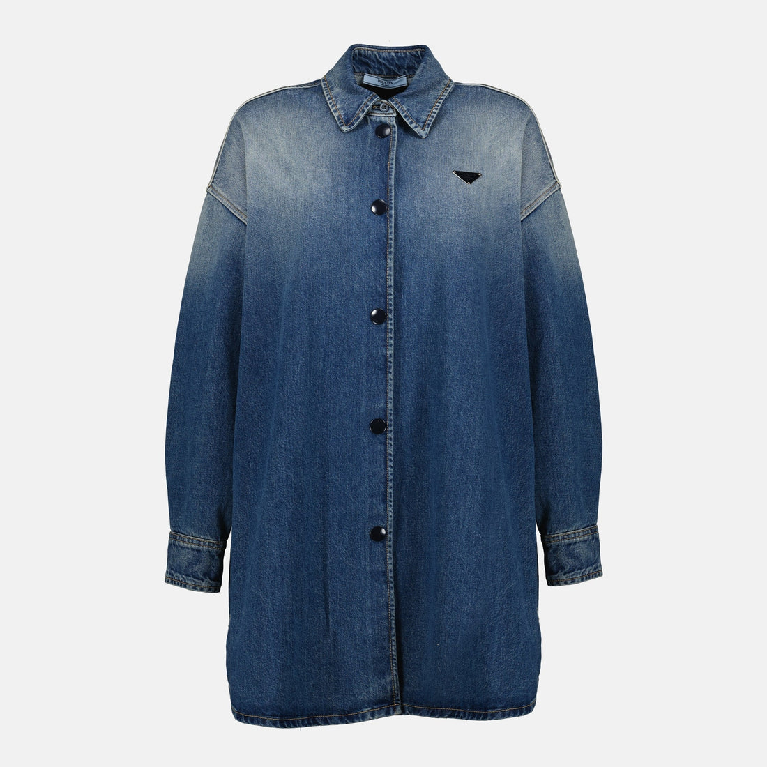 Oversized Denim Shirt Jacket