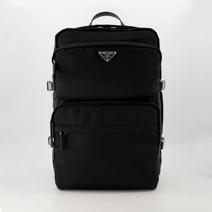 Prada Black Re-Nylon Backpack