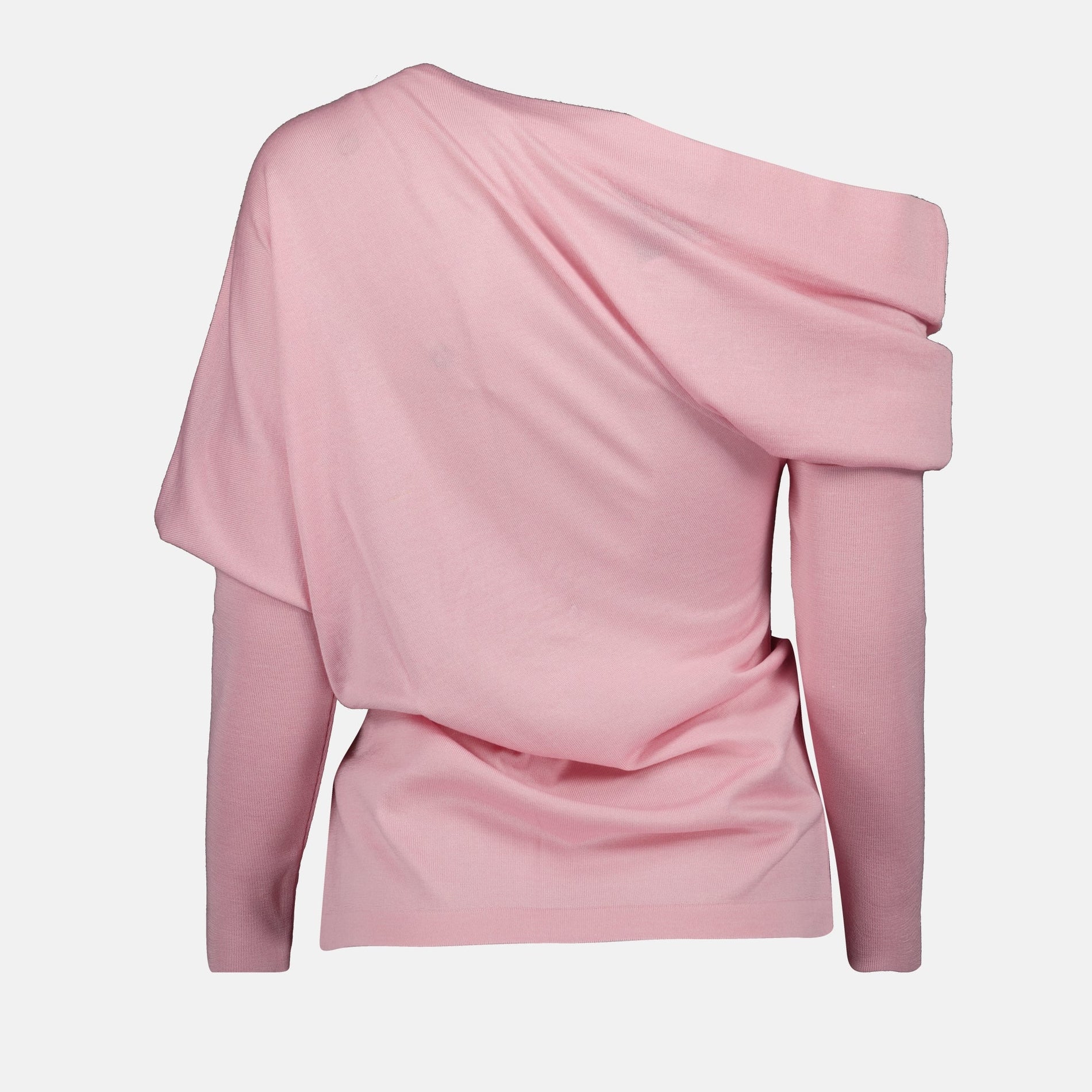 Moschino Draped Collar Wool Sweater - image 4