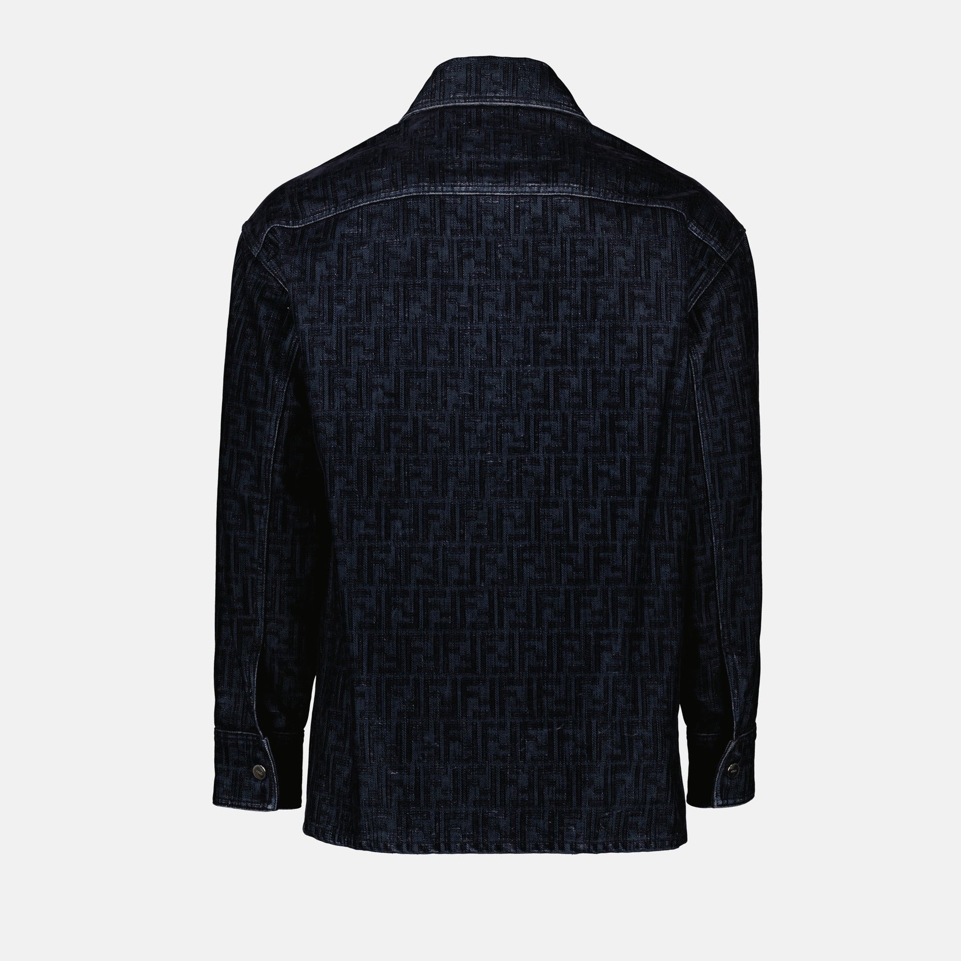 Fendi FF Denim Shirt - image 4