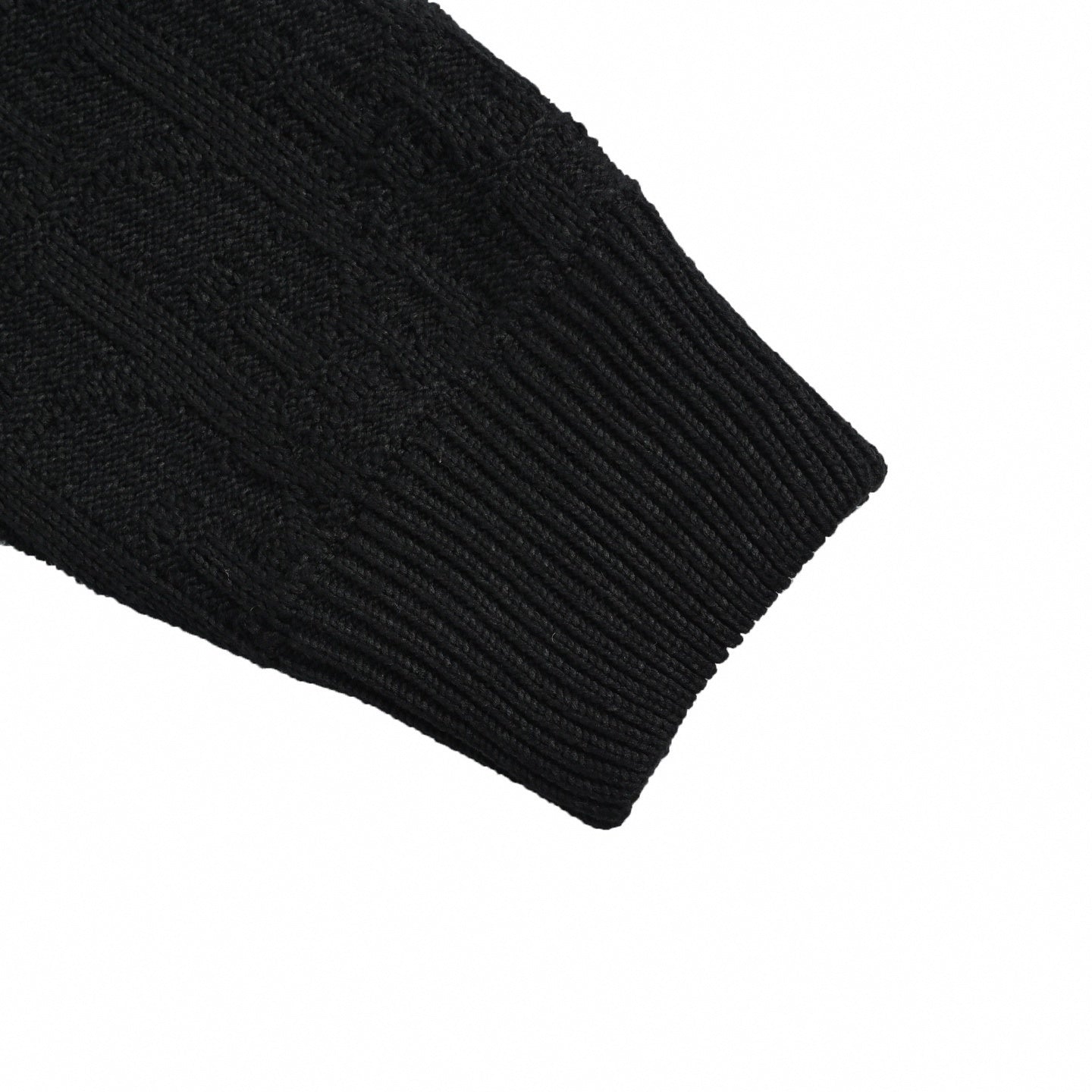 Dior Black Textured Oblique Knit Sweater - image 7