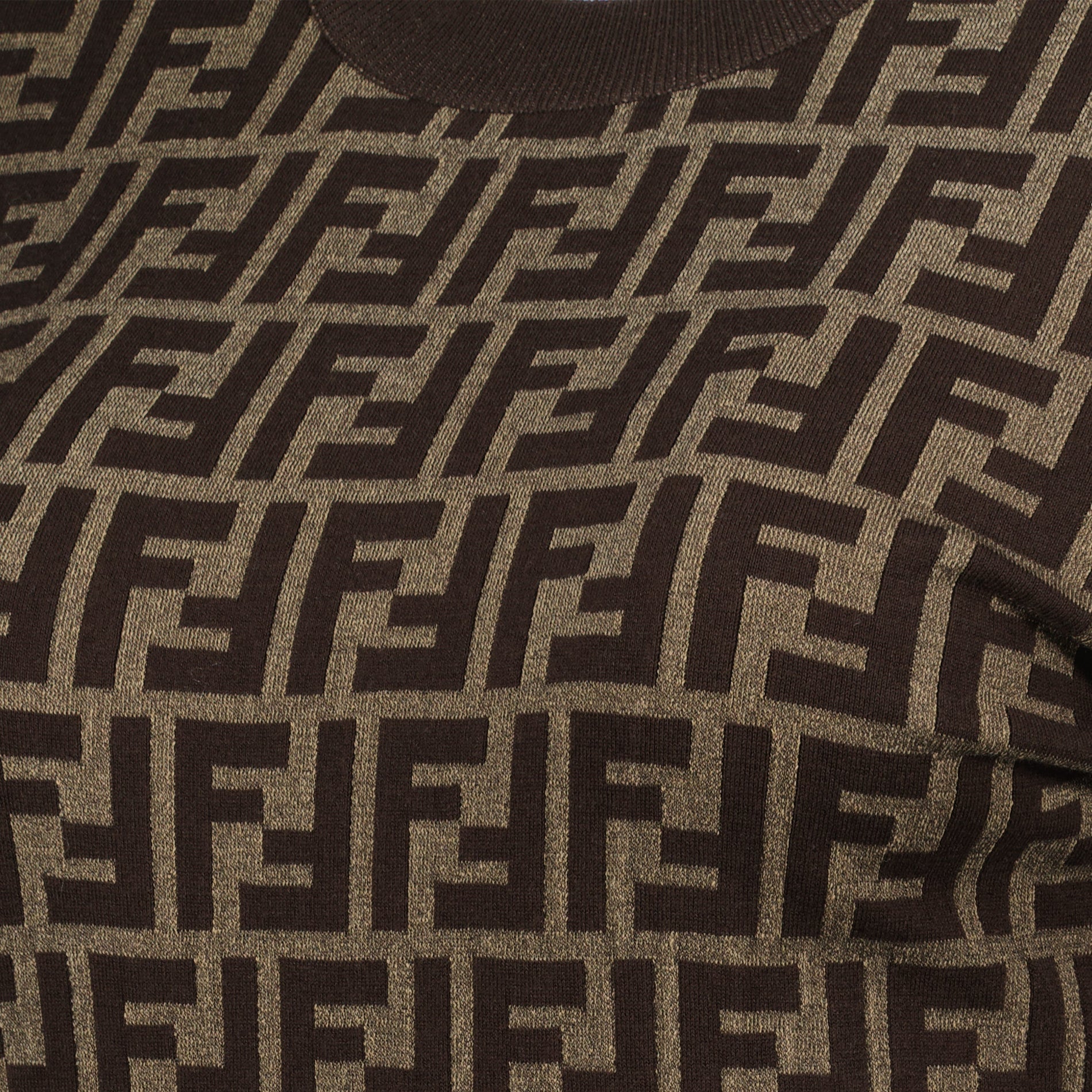 Fendi FF Cotton Sweater - image 3