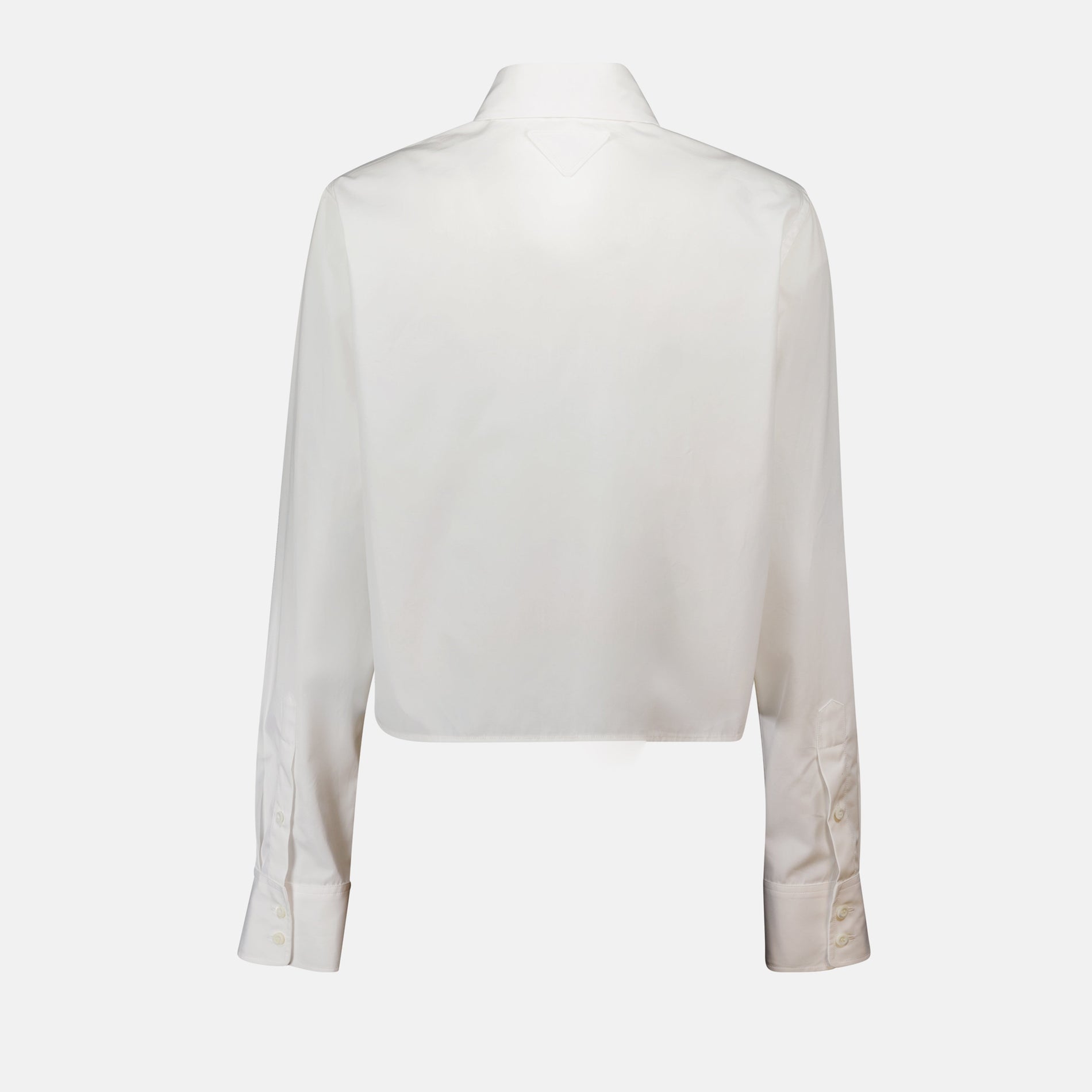 Prada Crystal Embellished Collar Shirt - image 4