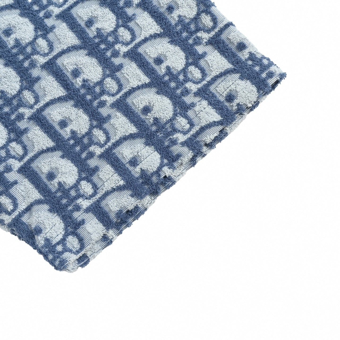 Dior Oblique Monogram Toweling T-Shirt | Blue - image 6