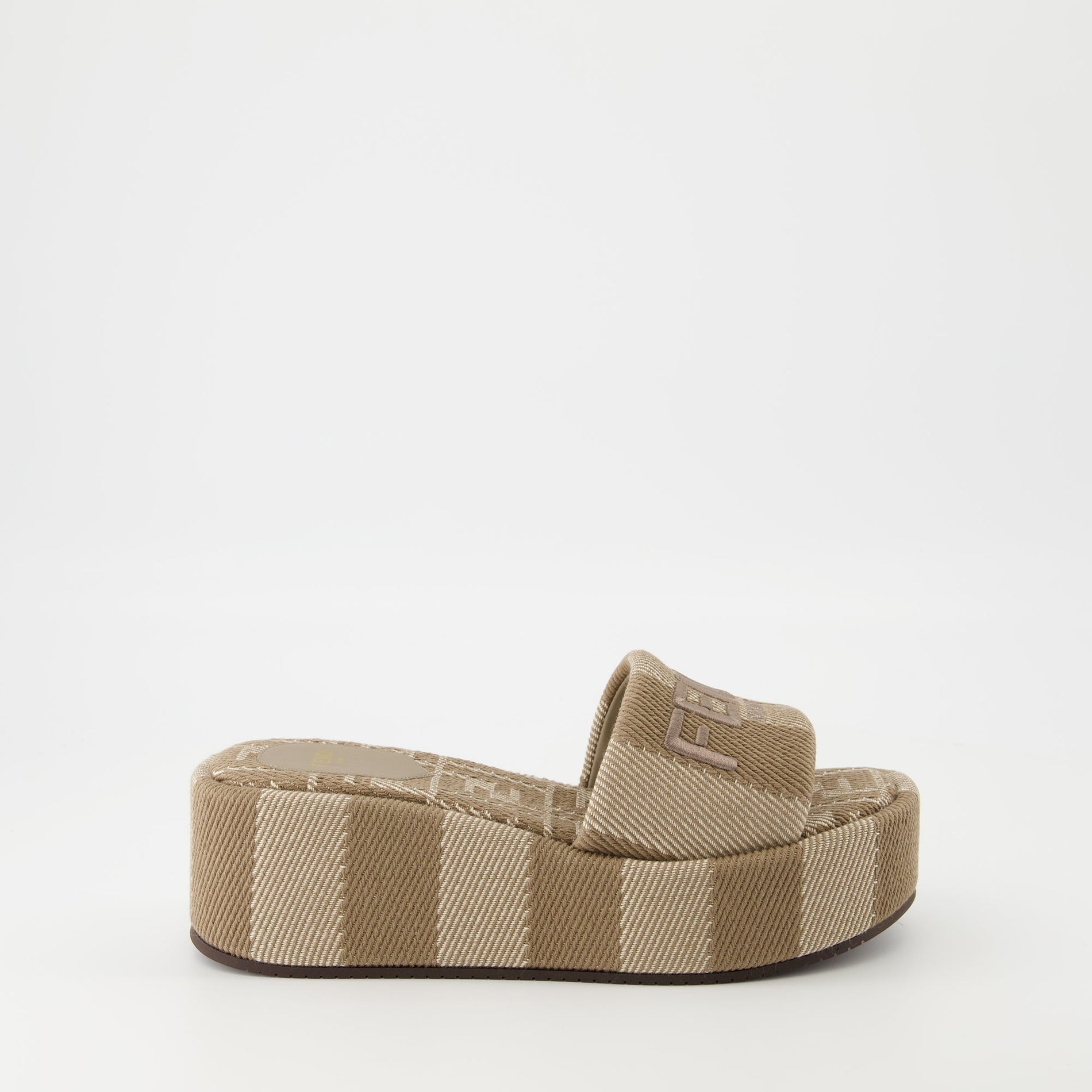 Fendi Sunshine Platform Sandals
